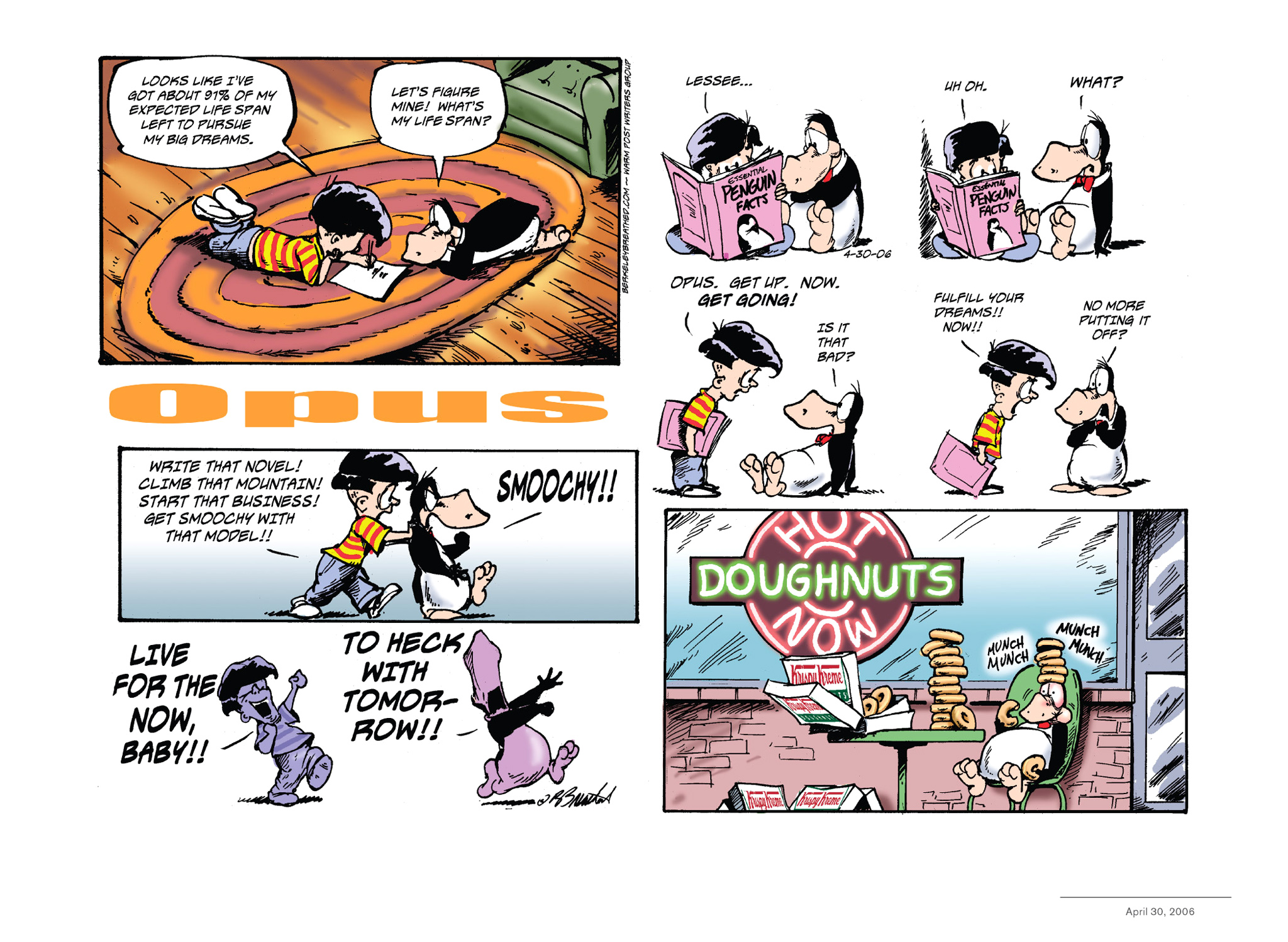 Read online Opus Complete Sunday Strips From 2003-2008 comic -  Issue # TPB (Part 2) - 34