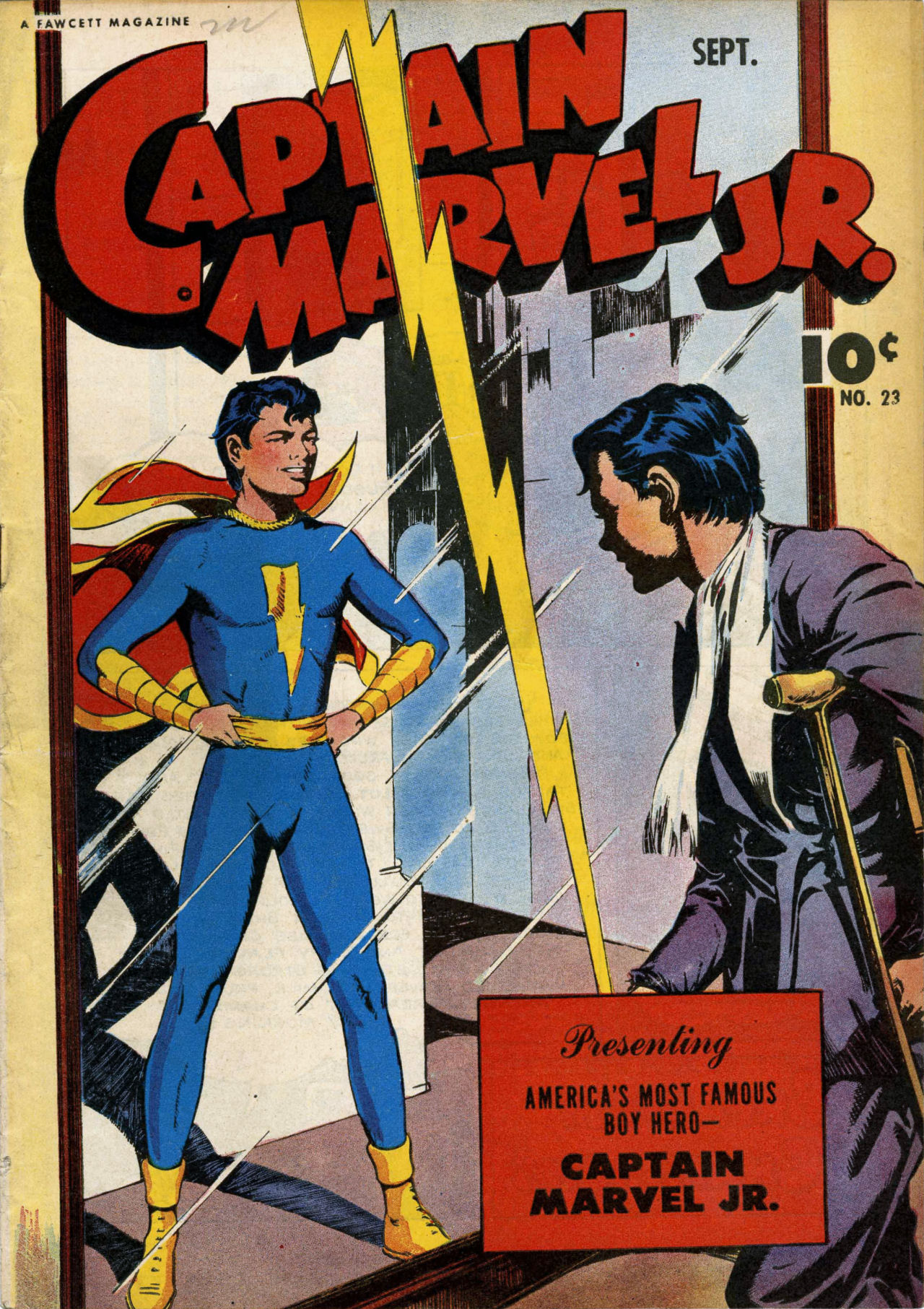 Read online Captain Marvel, Jr. comic -  Issue #23 - 2