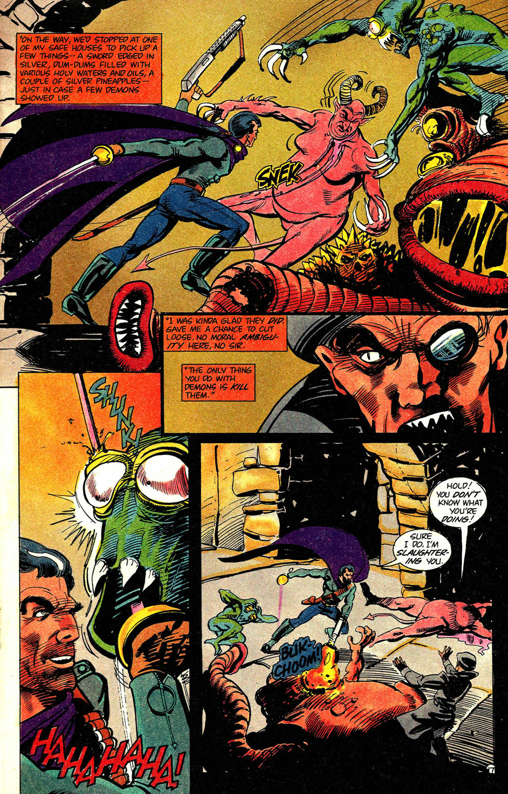 Read online Grimjack comic -  Issue #54 - 20