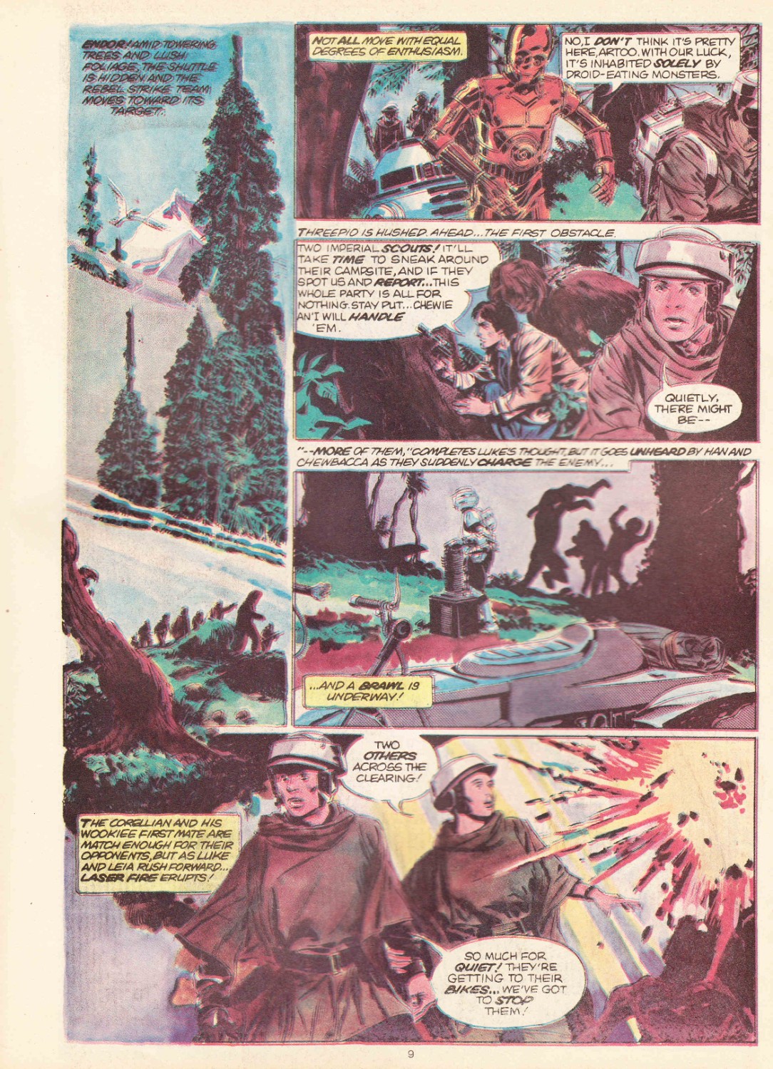 Read online Return of the Jedi comic -  Issue #5 - 9