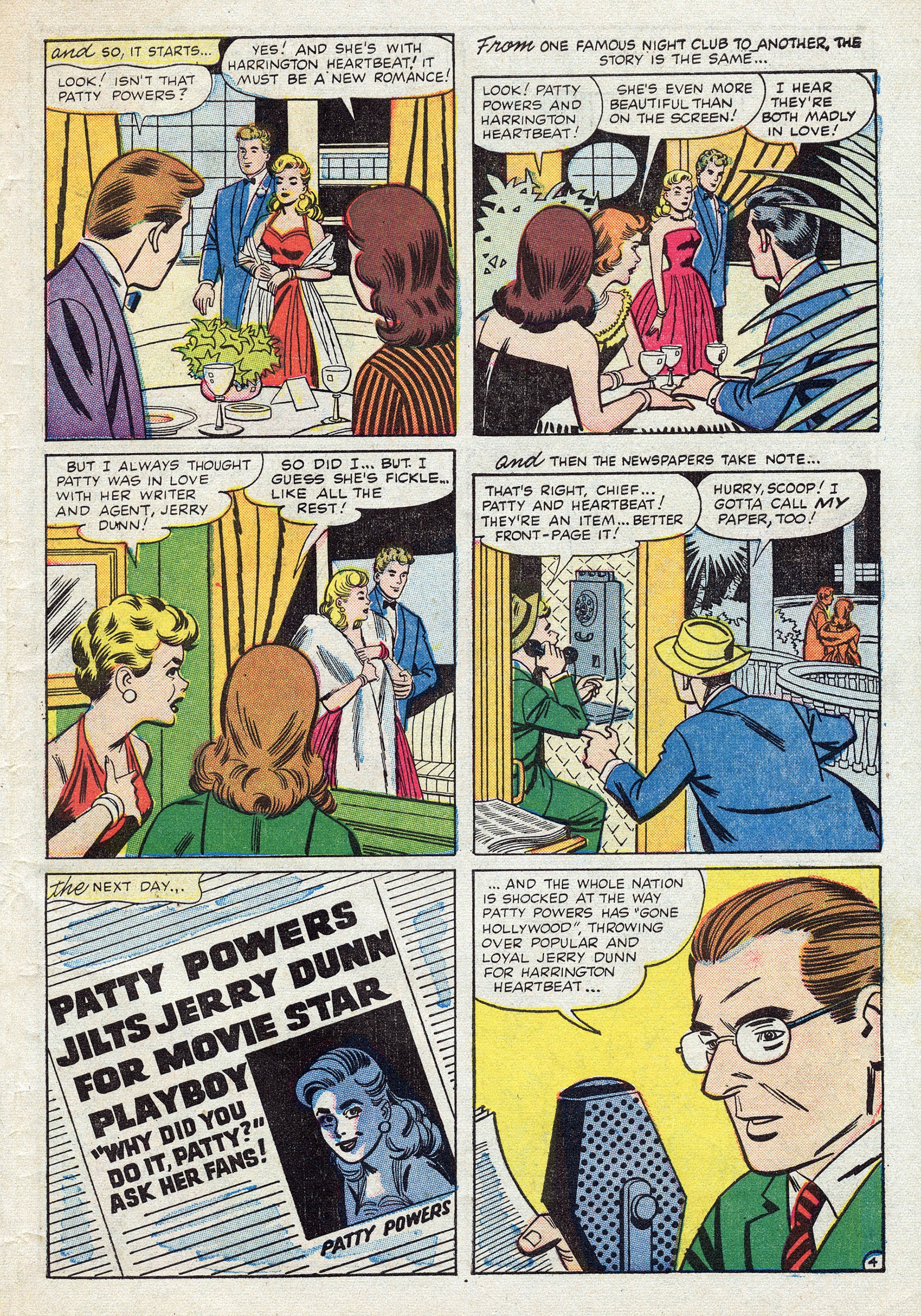 Read online Showgirls (1957) comic -  Issue #4 - 31