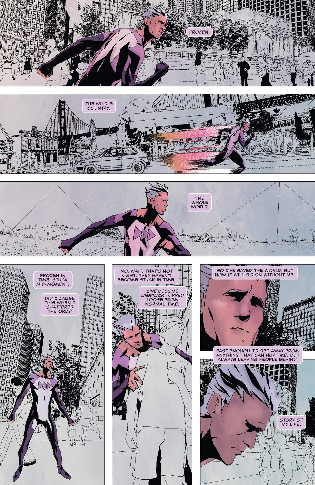 Read online Quicksilver: No Surrender comic -  Issue #1 - 7