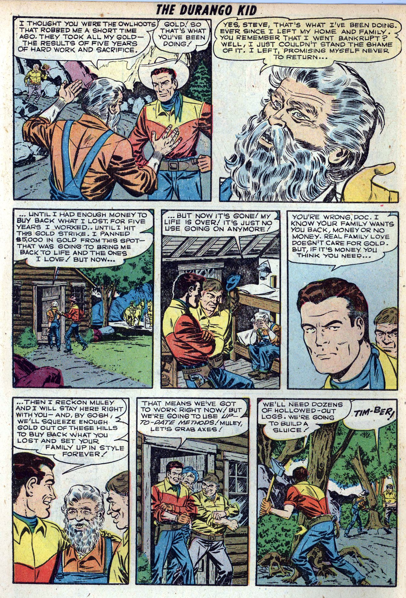 Read online Charles Starrett as The Durango Kid comic -  Issue #5 - 6