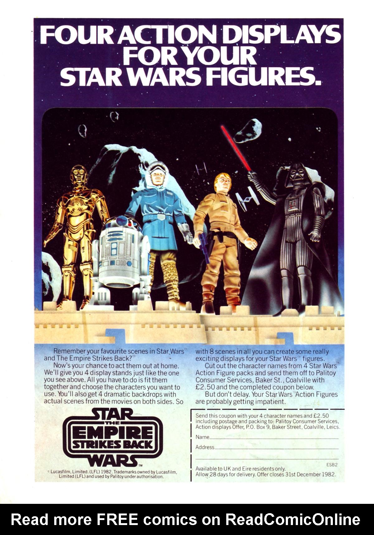 Read online Star Wars Weekly comic -  Issue #160 - 2