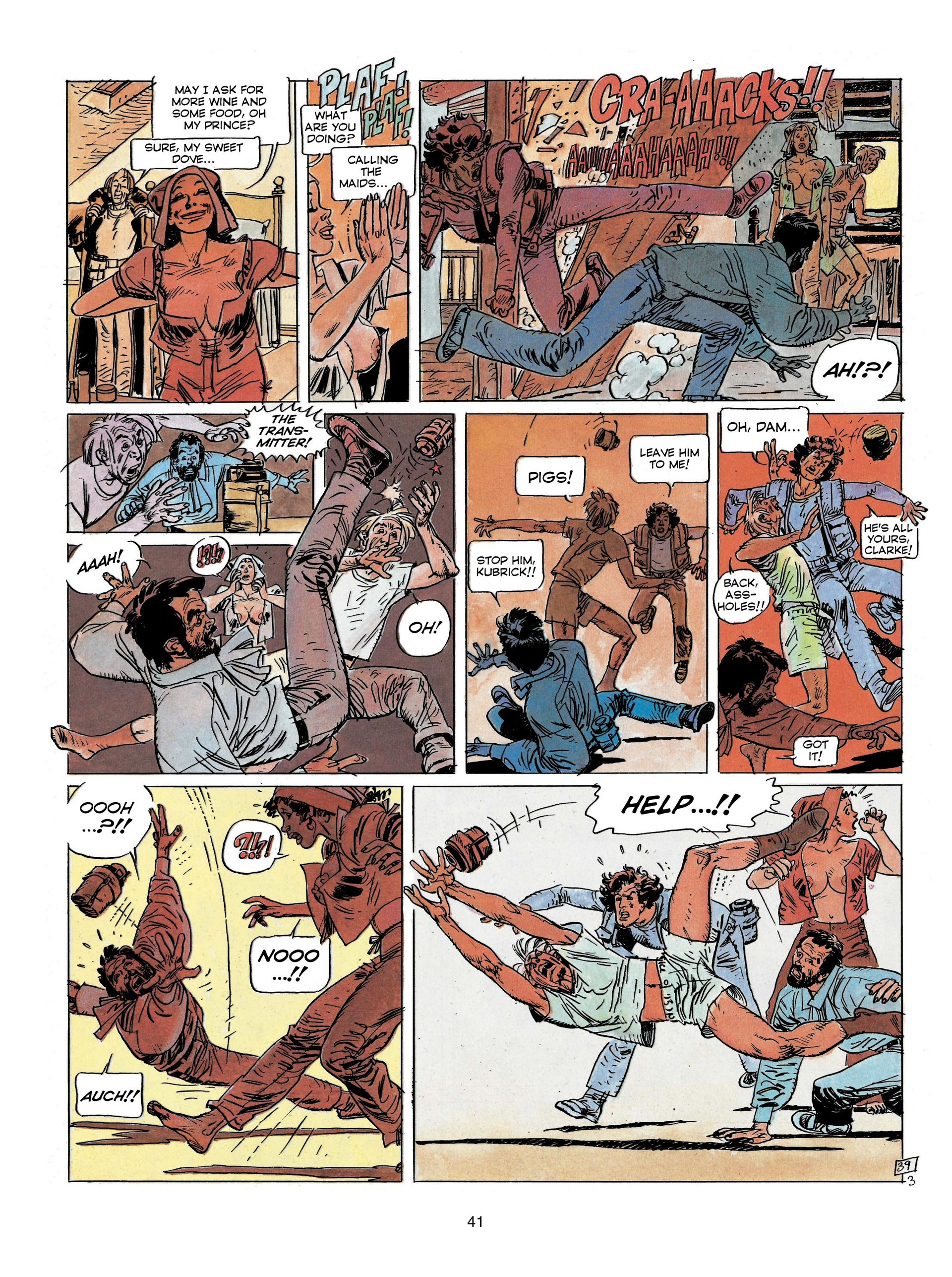 Read online Clarke and Kubrick comic -  Issue #3 - 42
