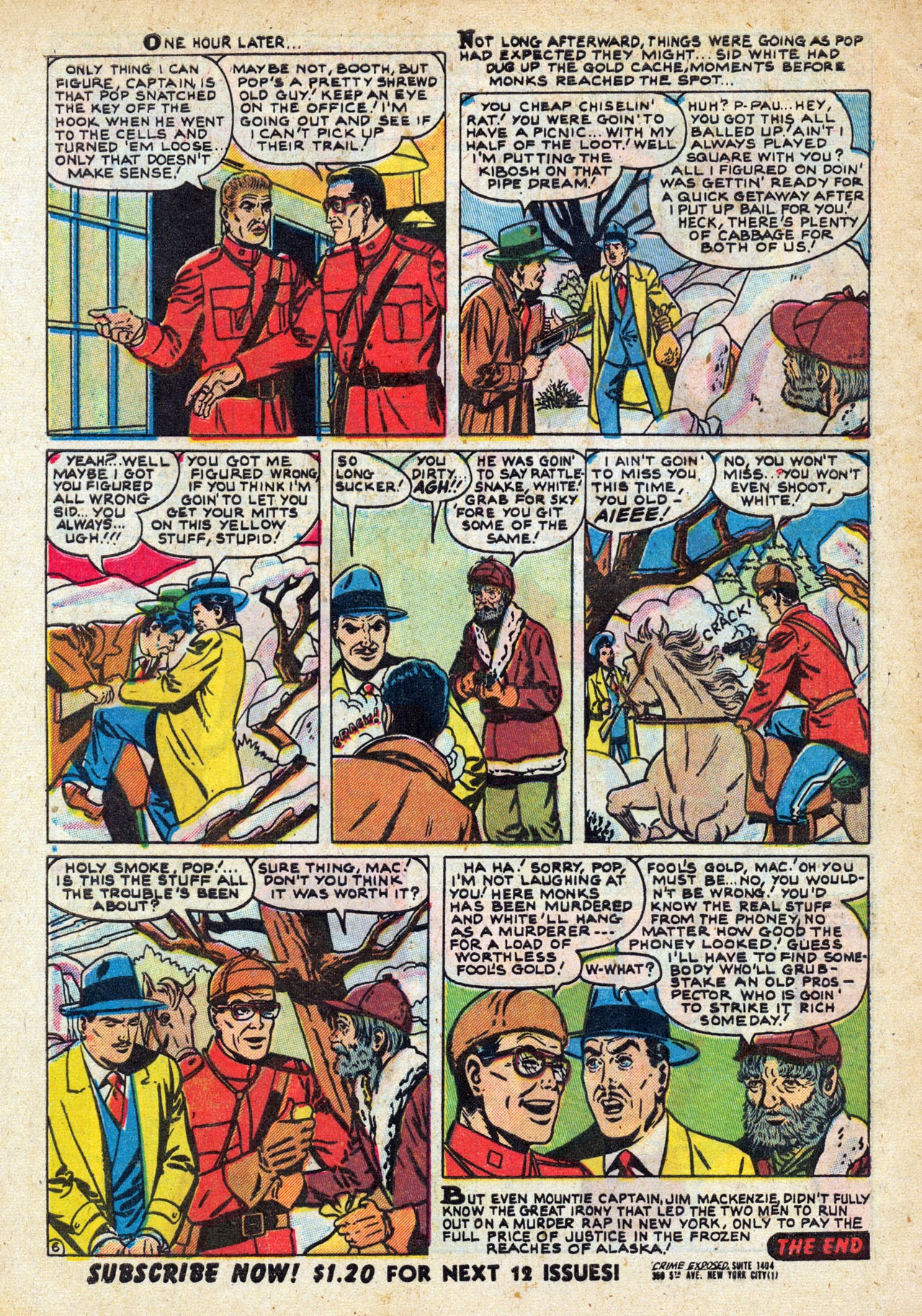 Read online Crime Exposed (1950) comic -  Issue #6 - 32