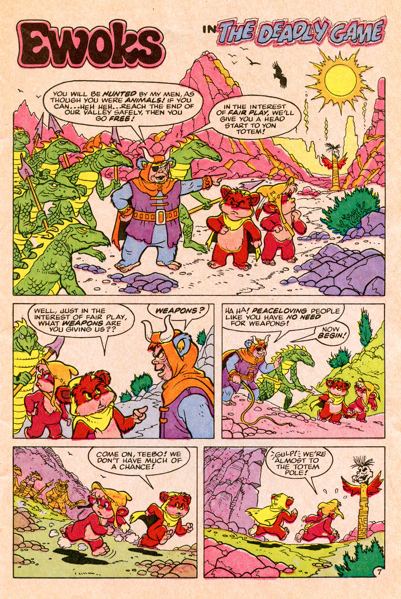 Read online Ewoks (1987) comic -  Issue #4 - 11