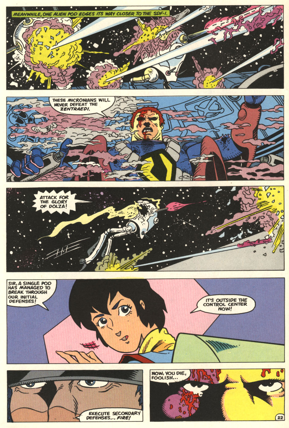 Read online Robotech The Macross Saga comic -  Issue #3 - 23