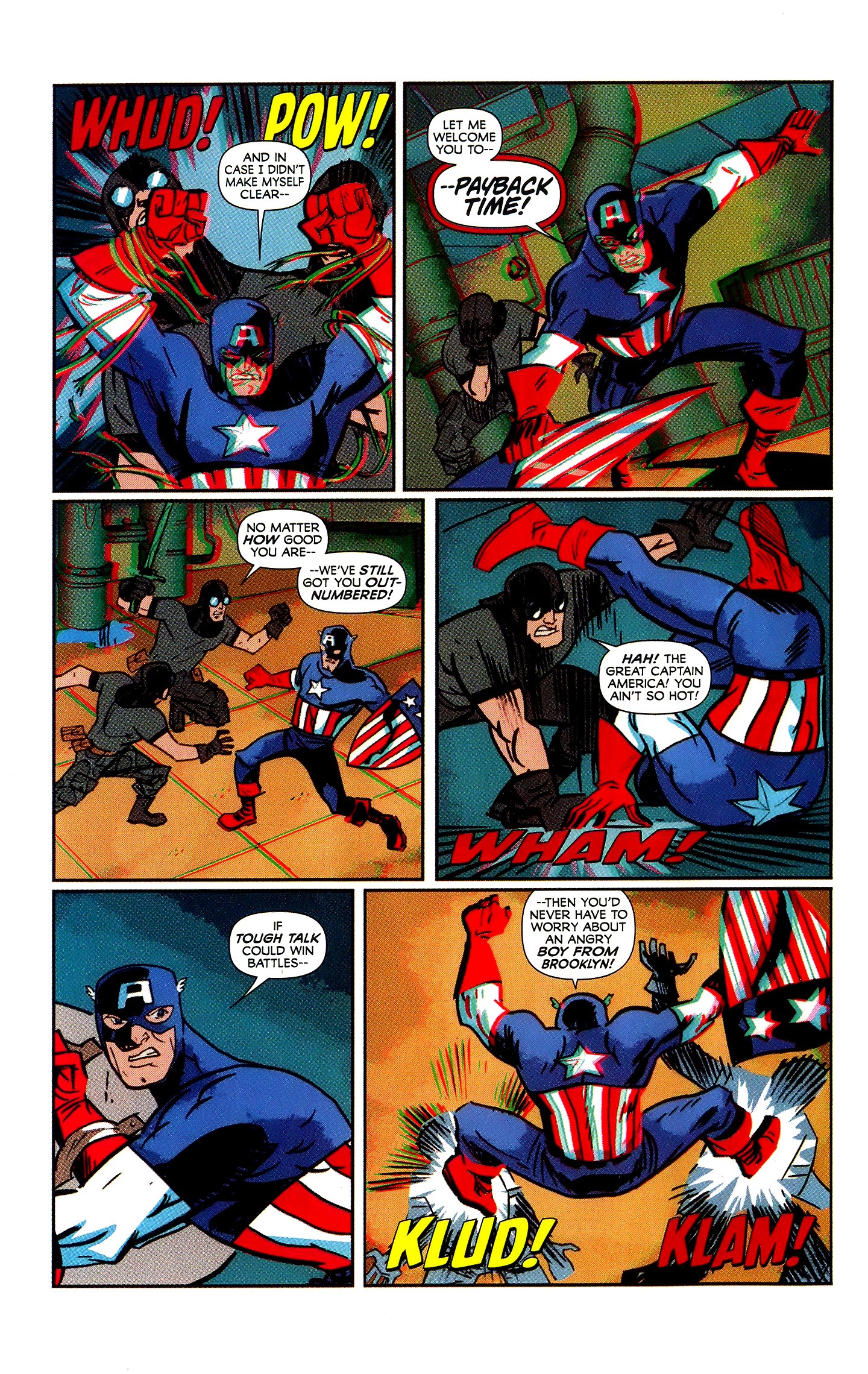 Read online Norton Captain America: Evil Lurks Everywhere comic -  Issue # Full - 10