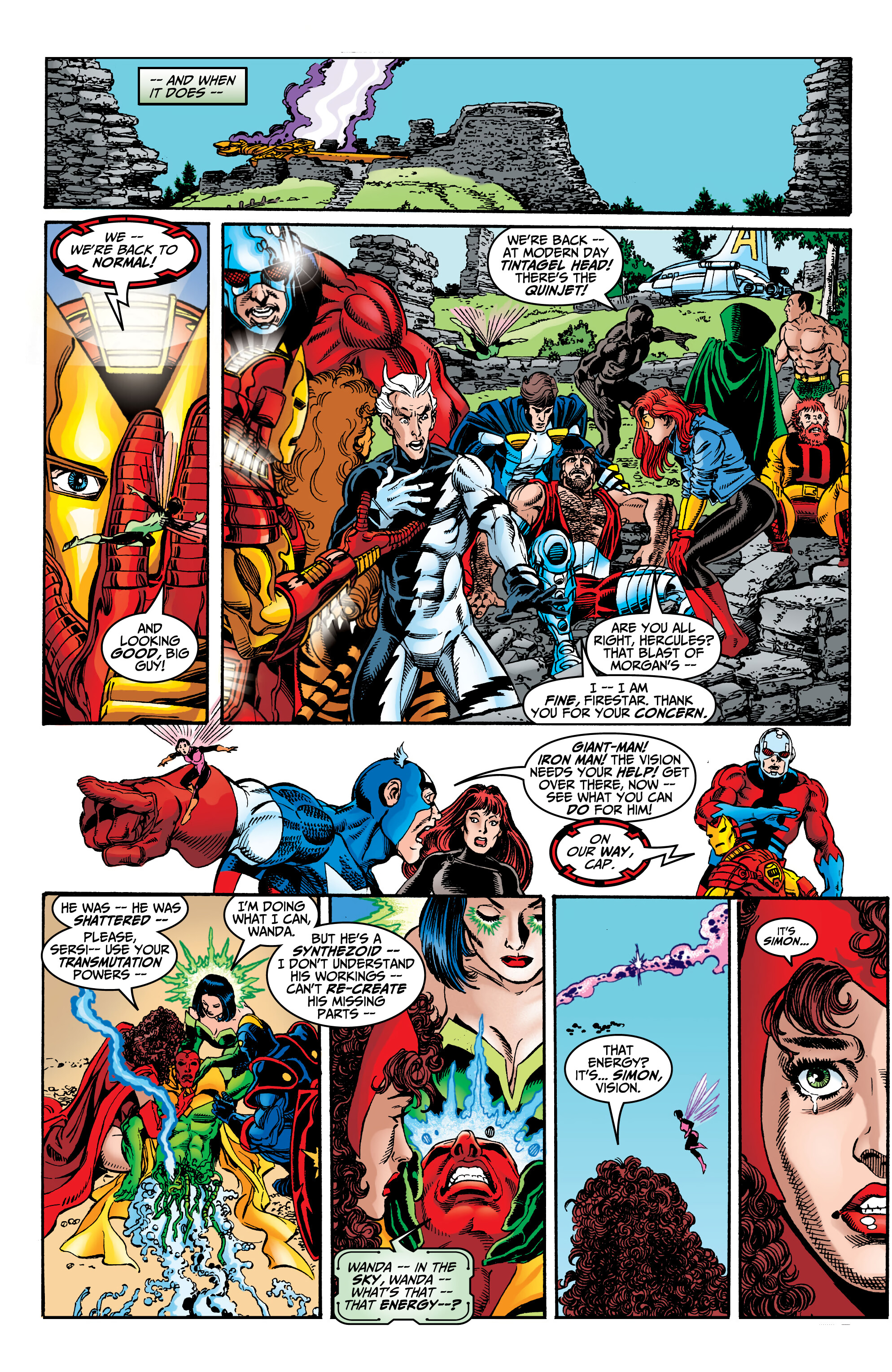 Read online Avengers By Kurt Busiek & George Perez Omnibus comic -  Issue # TPB (Part 1) - 88