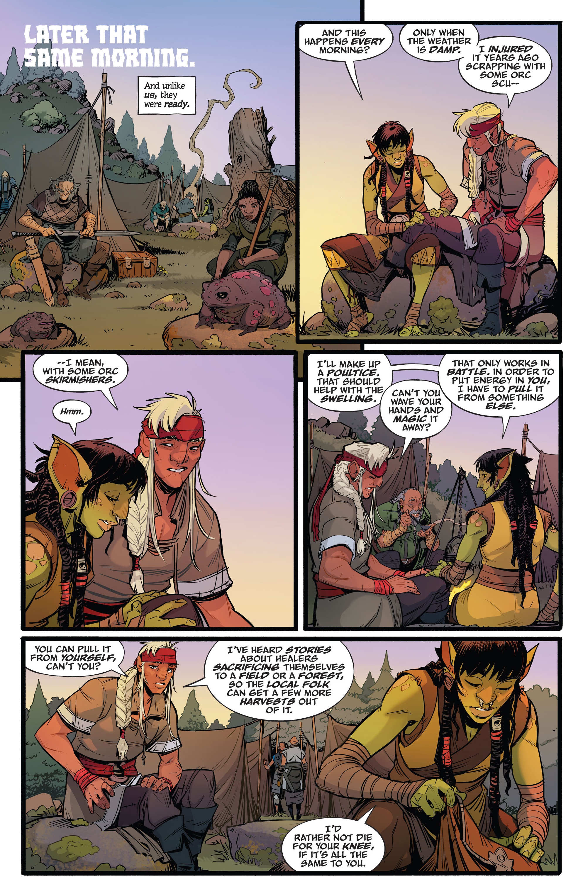 Read online The Hunger and the Dusk comic -  Issue #4 - 7