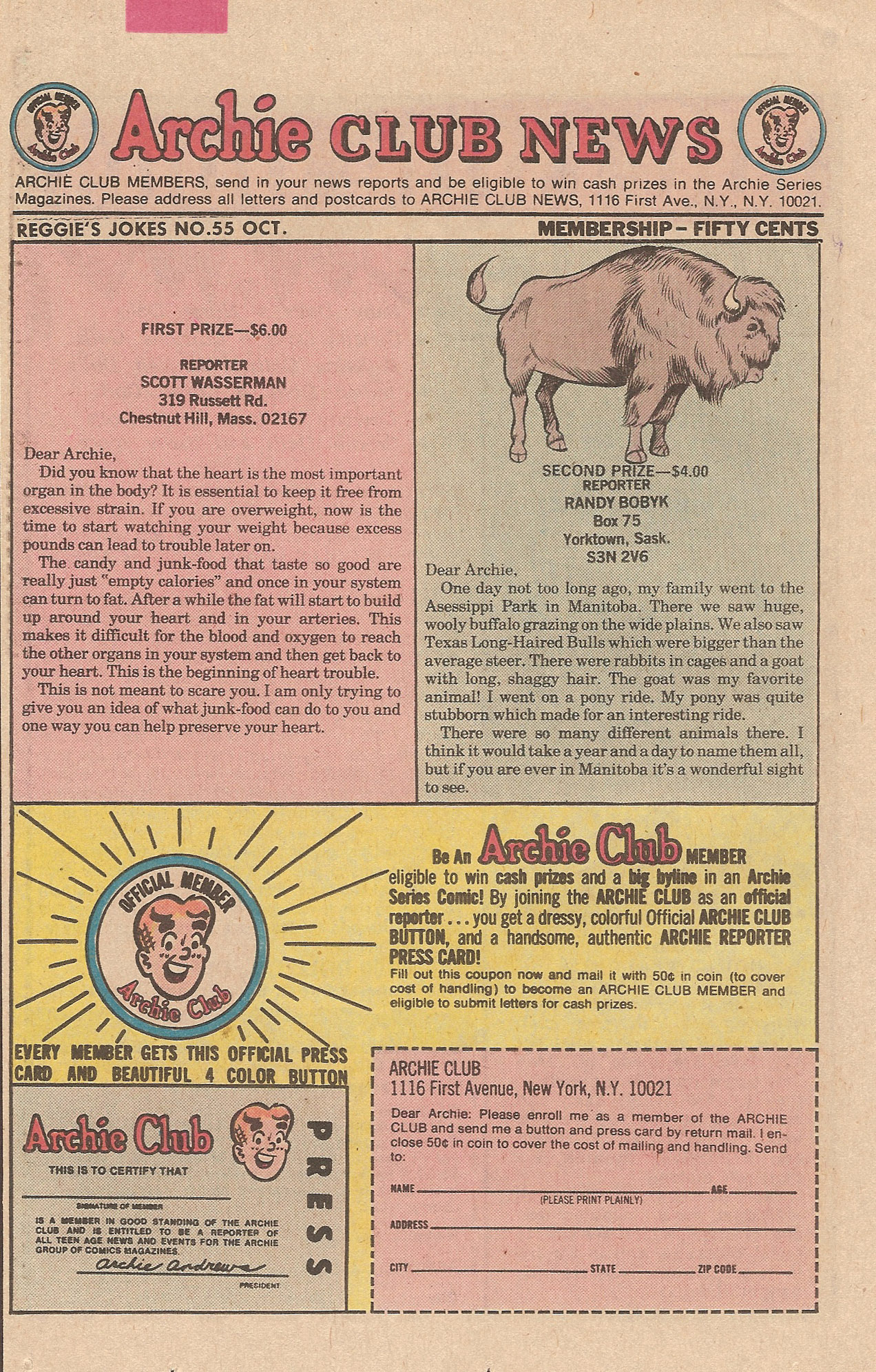 Read online Reggie's Wise Guy Jokes comic -  Issue #55 - 26