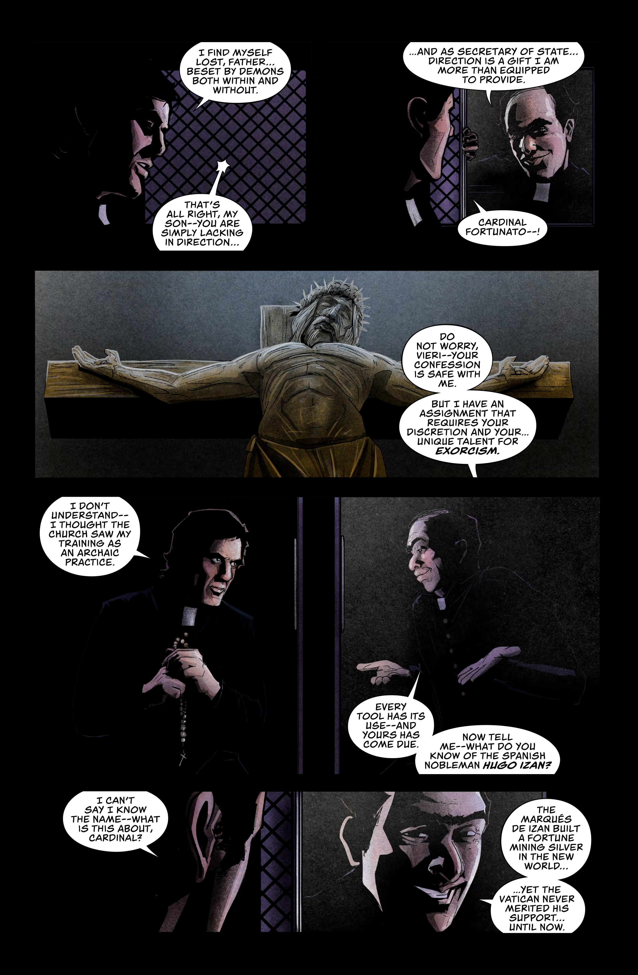 Read online The Devil That Wears My Face comic -  Issue #1 - 10