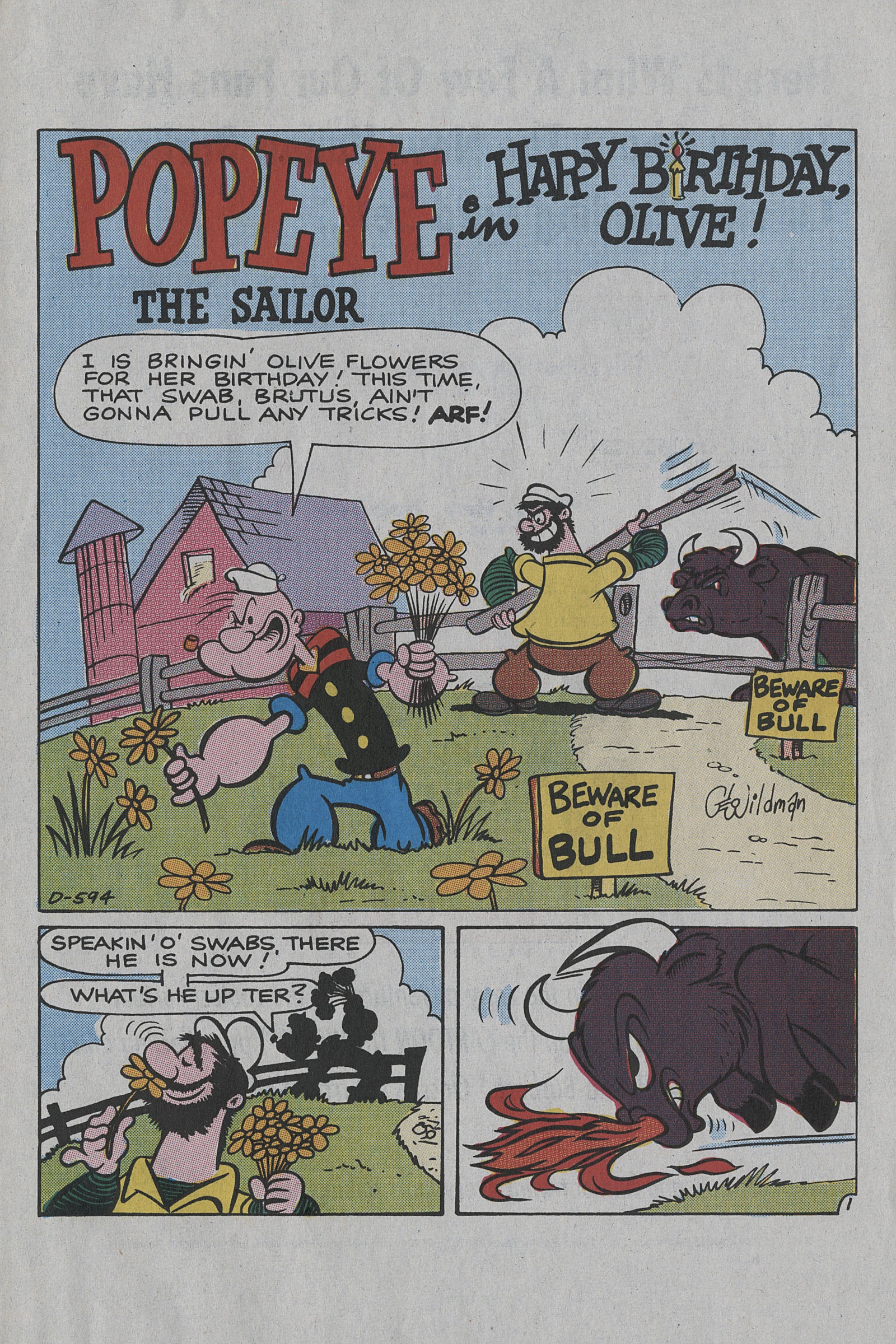 Read online Popeye (1993) comic -  Issue #5 - 3