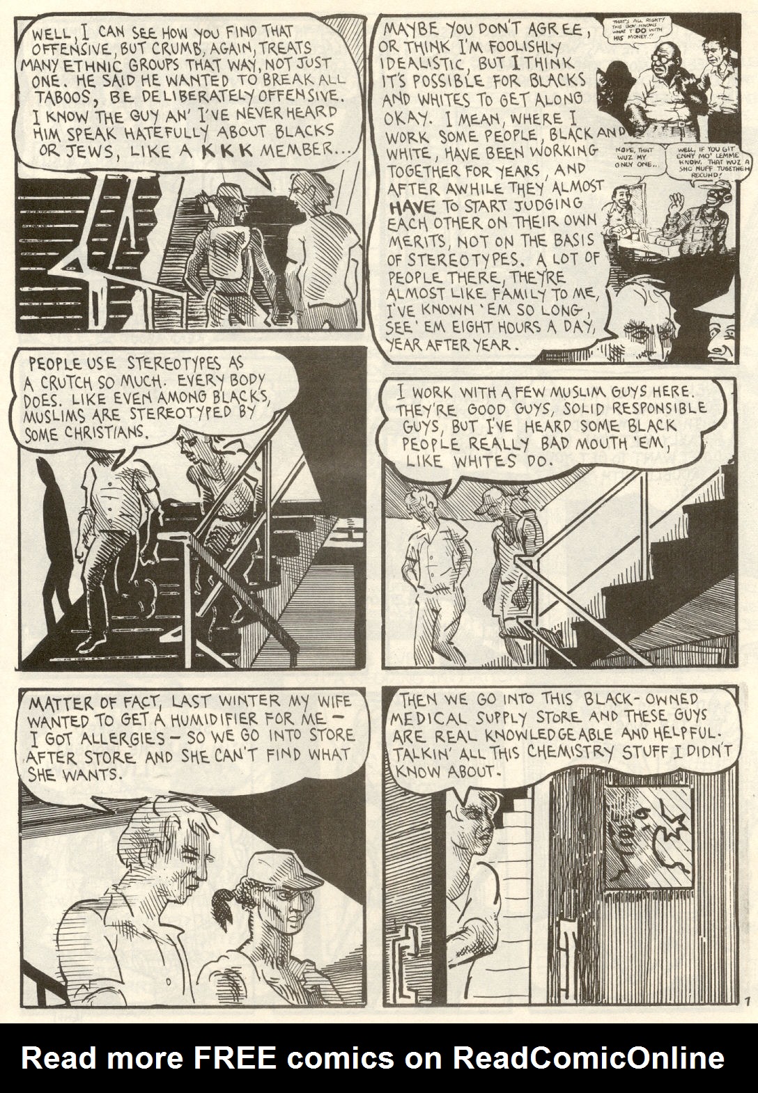 Read online American Splendor (1976) comic -  Issue #16 - 20