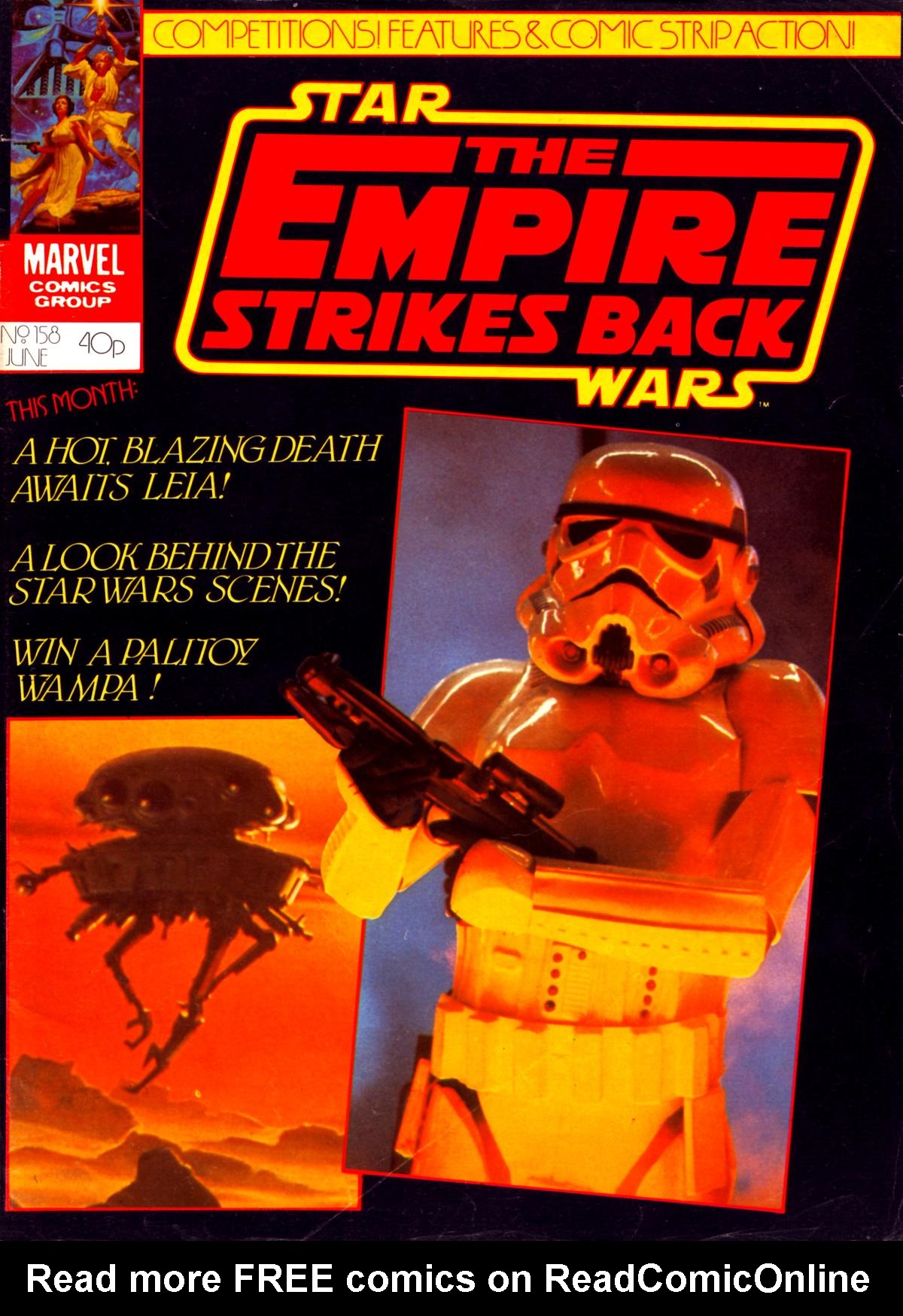 Read online Star Wars: The Empire Strikes Back comic -  Issue #158 - 1