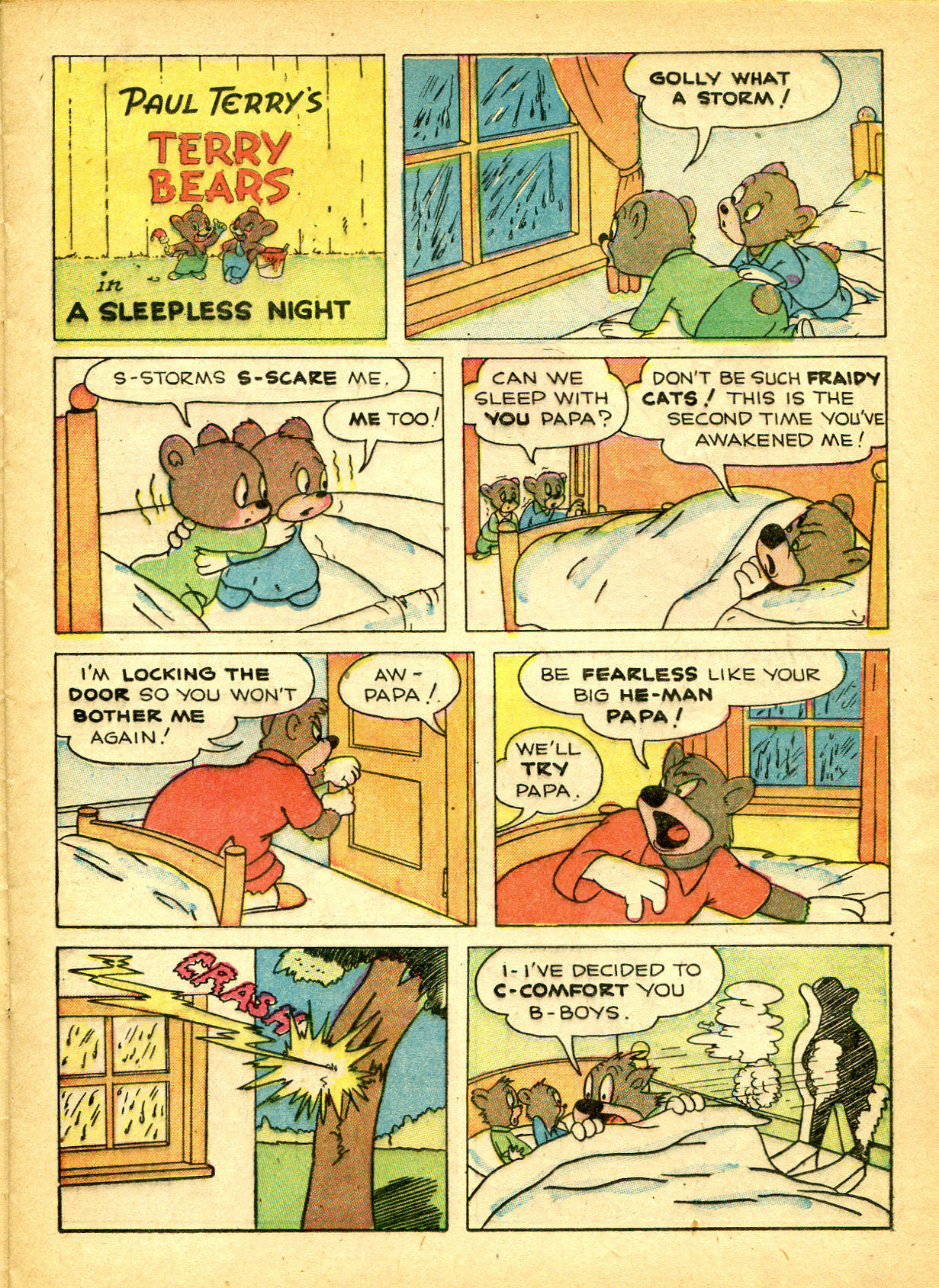 Read online Paul Terry's Mighty Mouse Comics comic -  Issue #31 - 12