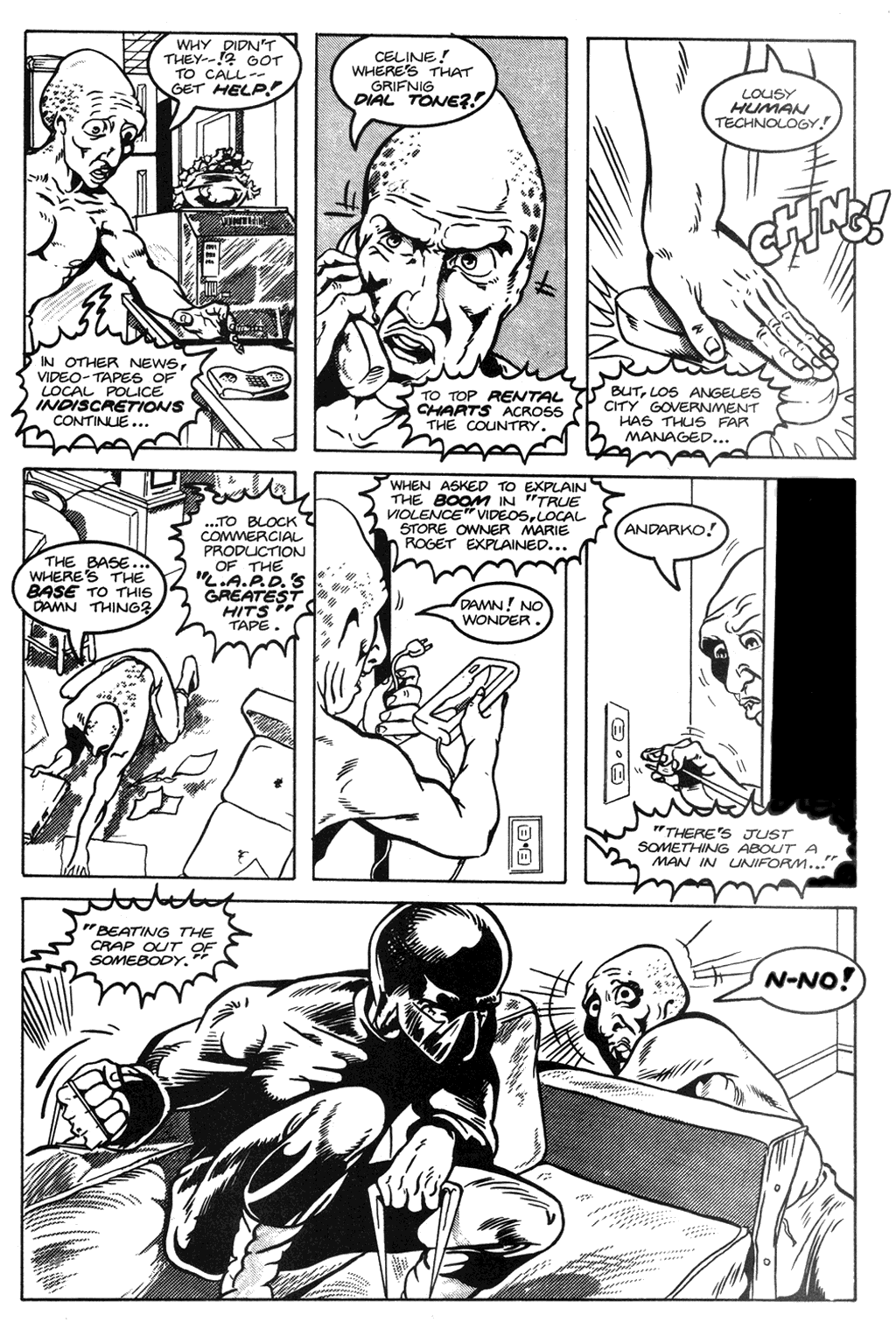 Read online Alien Nation: Public Enemy comic -  Issue #3 - 5