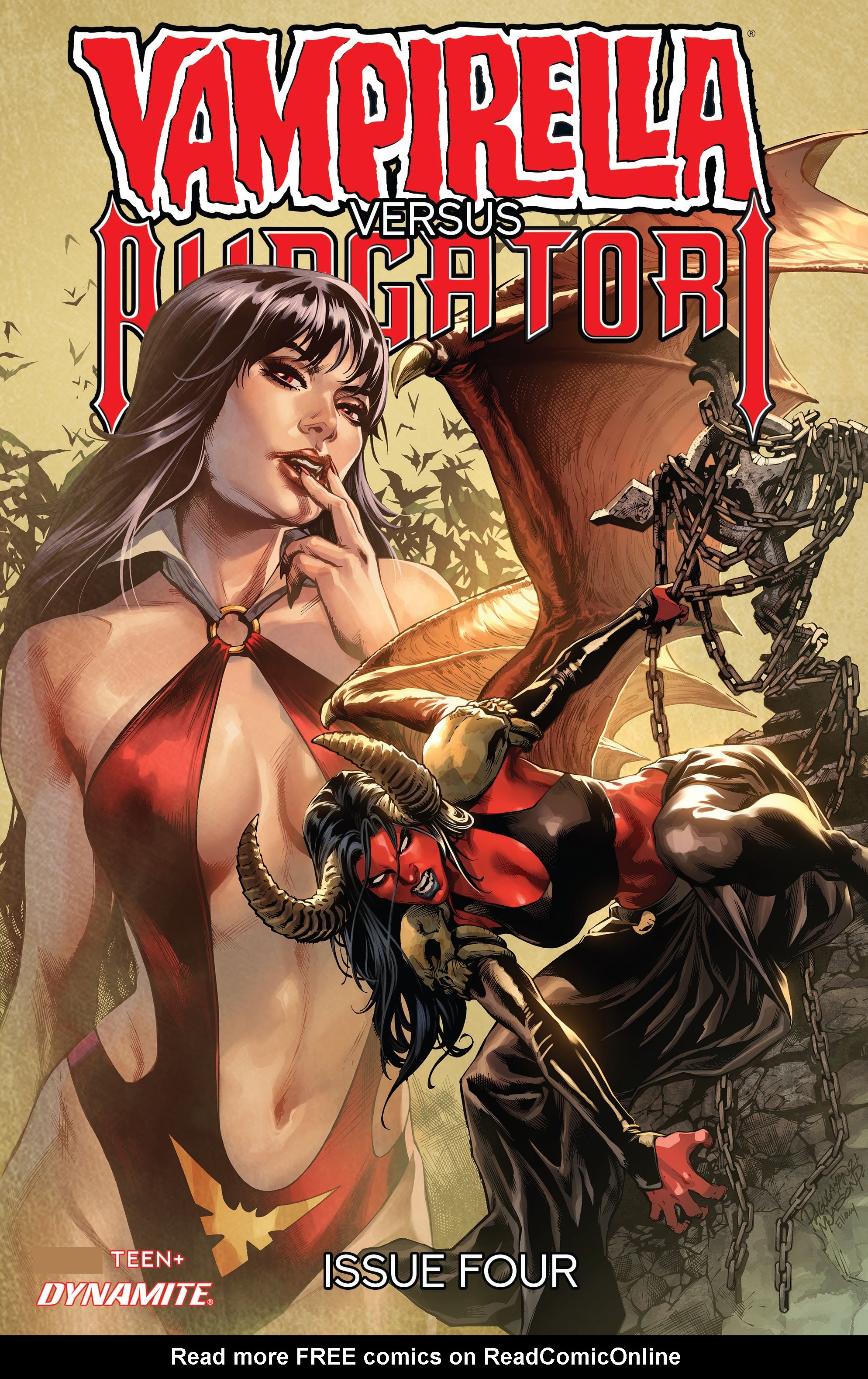 Read online Vampirella VS. Purgatori comic -  Issue #4 - 2