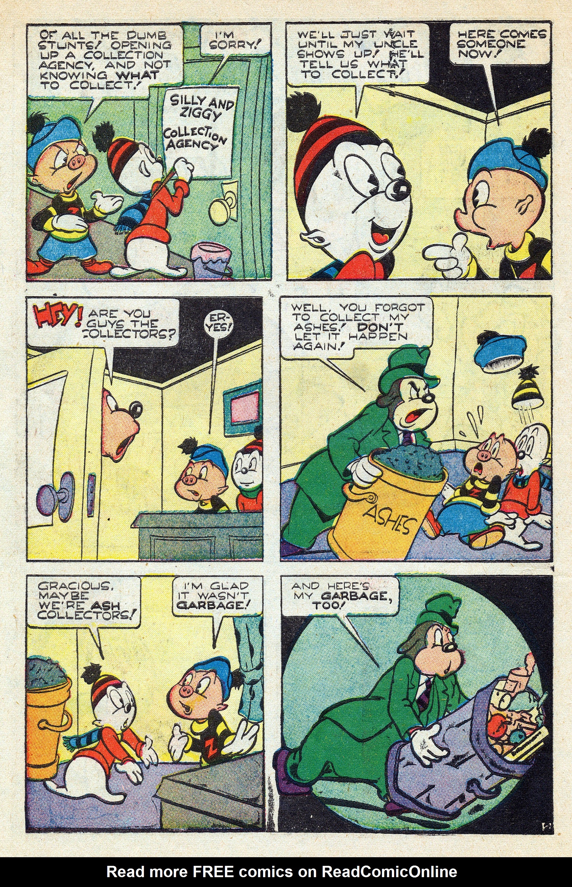 Read online Ziggy Pig-Silly Seal Comics (1944) comic -  Issue #5 - 12