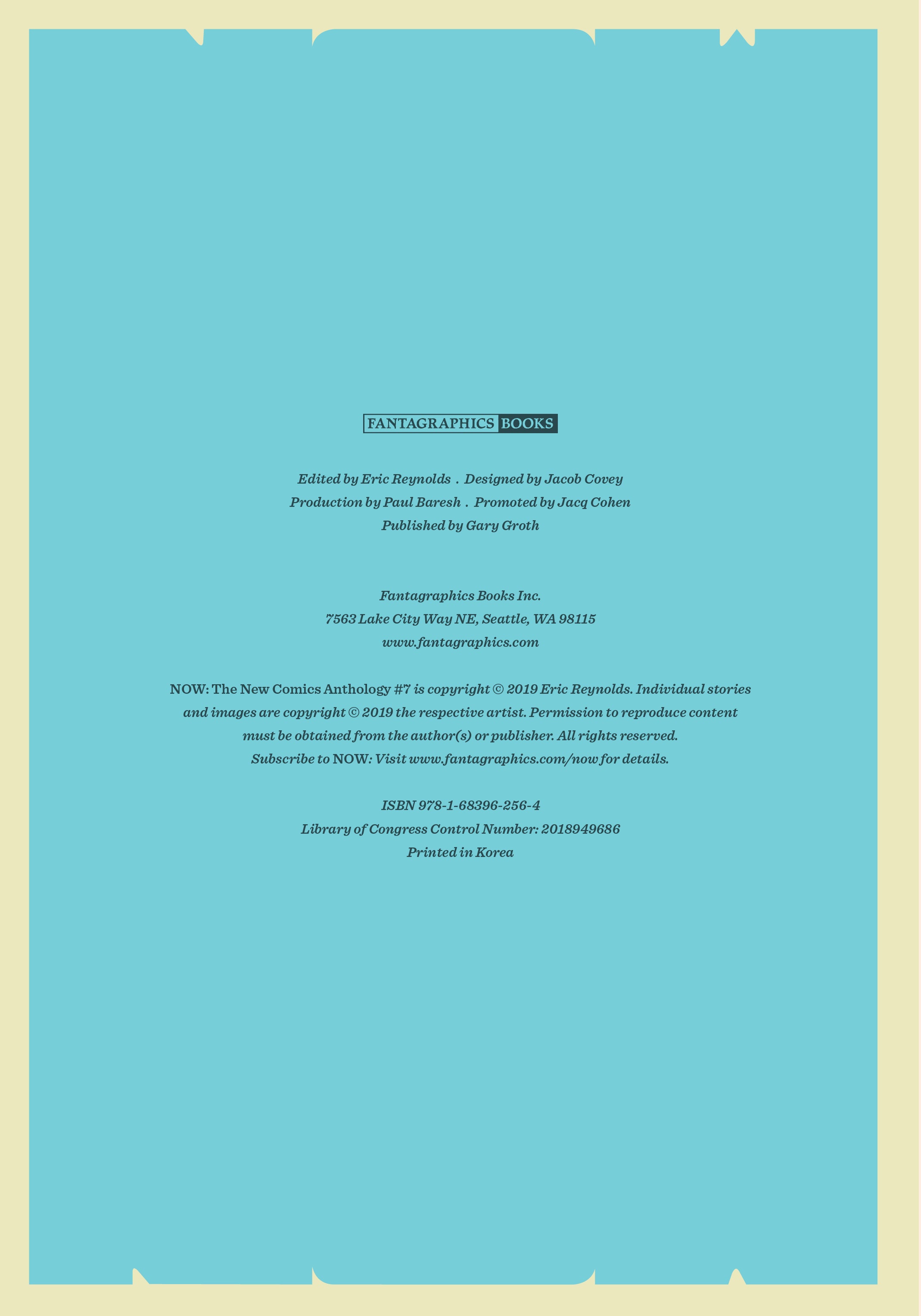 Read online Now: The New Comics Anthology comic -  Issue #7 - 3