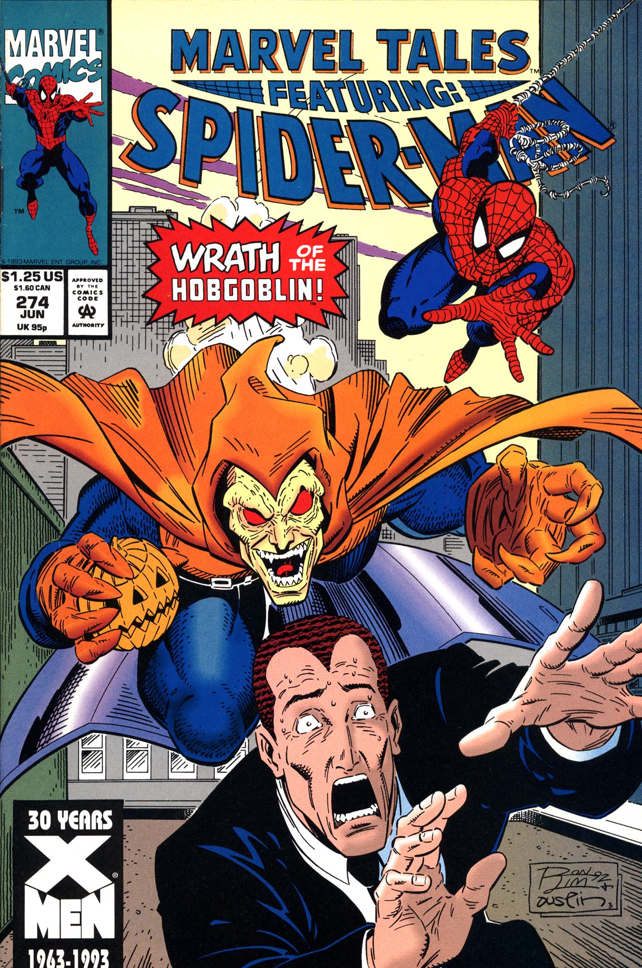 Read online Marvel Tales (1964) comic -  Issue #274 - 1