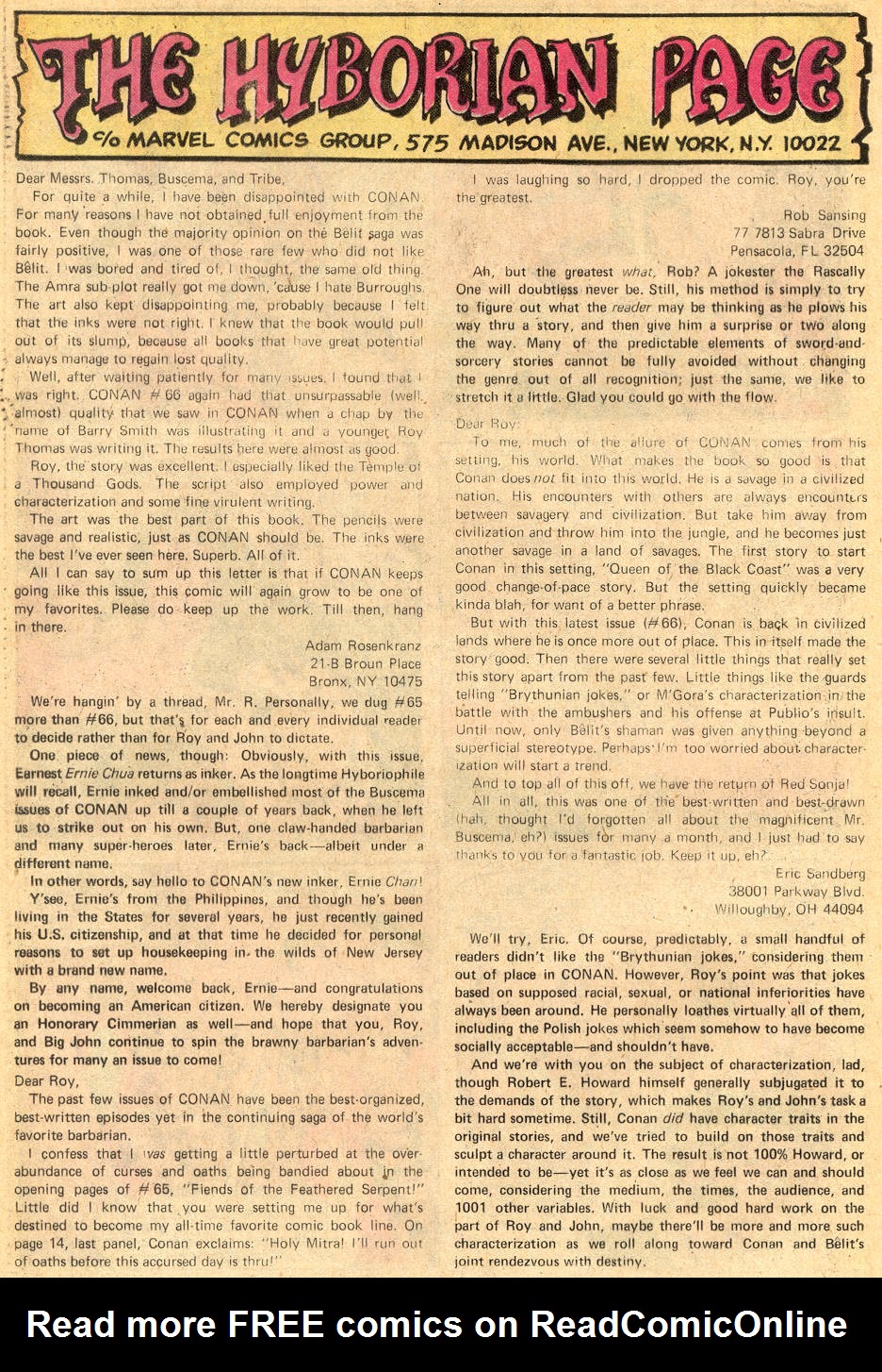 Read online Conan the Barbarian (1970) comic -  Issue #70 - 21