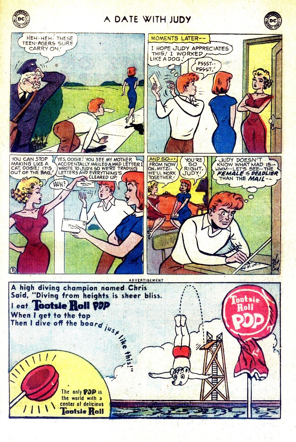 Read online A Date with Judy comic -  Issue #72 - 23