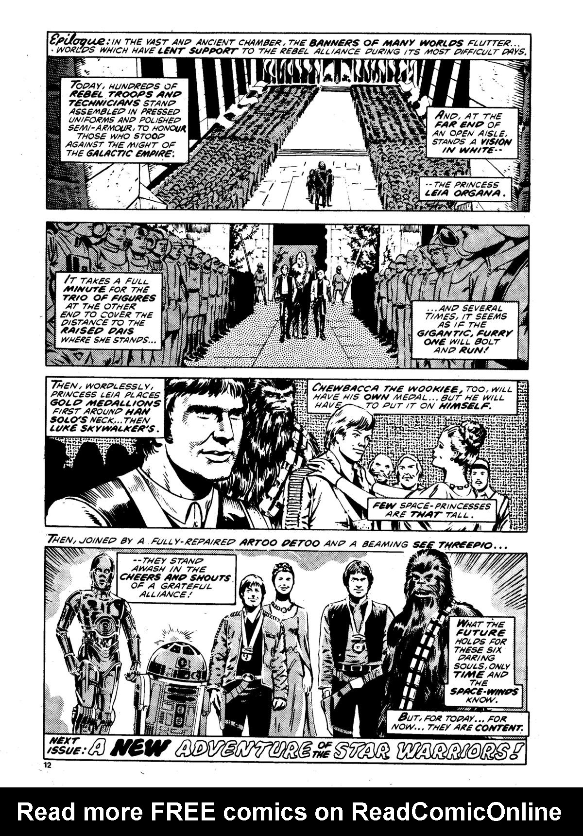Read online Star Wars Weekly comic -  Issue #12 - 12