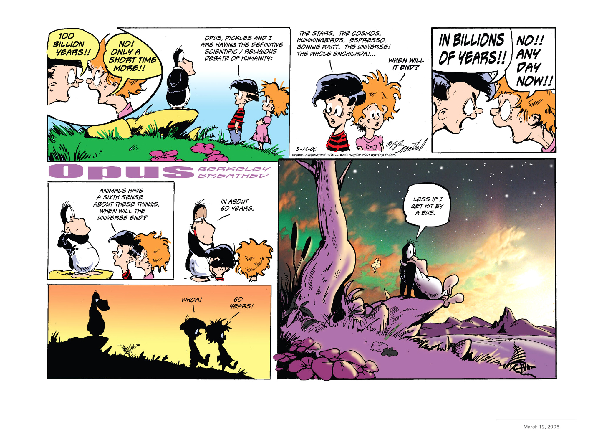 Read online Opus Complete Sunday Strips From 2003-2008 comic -  Issue # TPB (Part 2) - 27