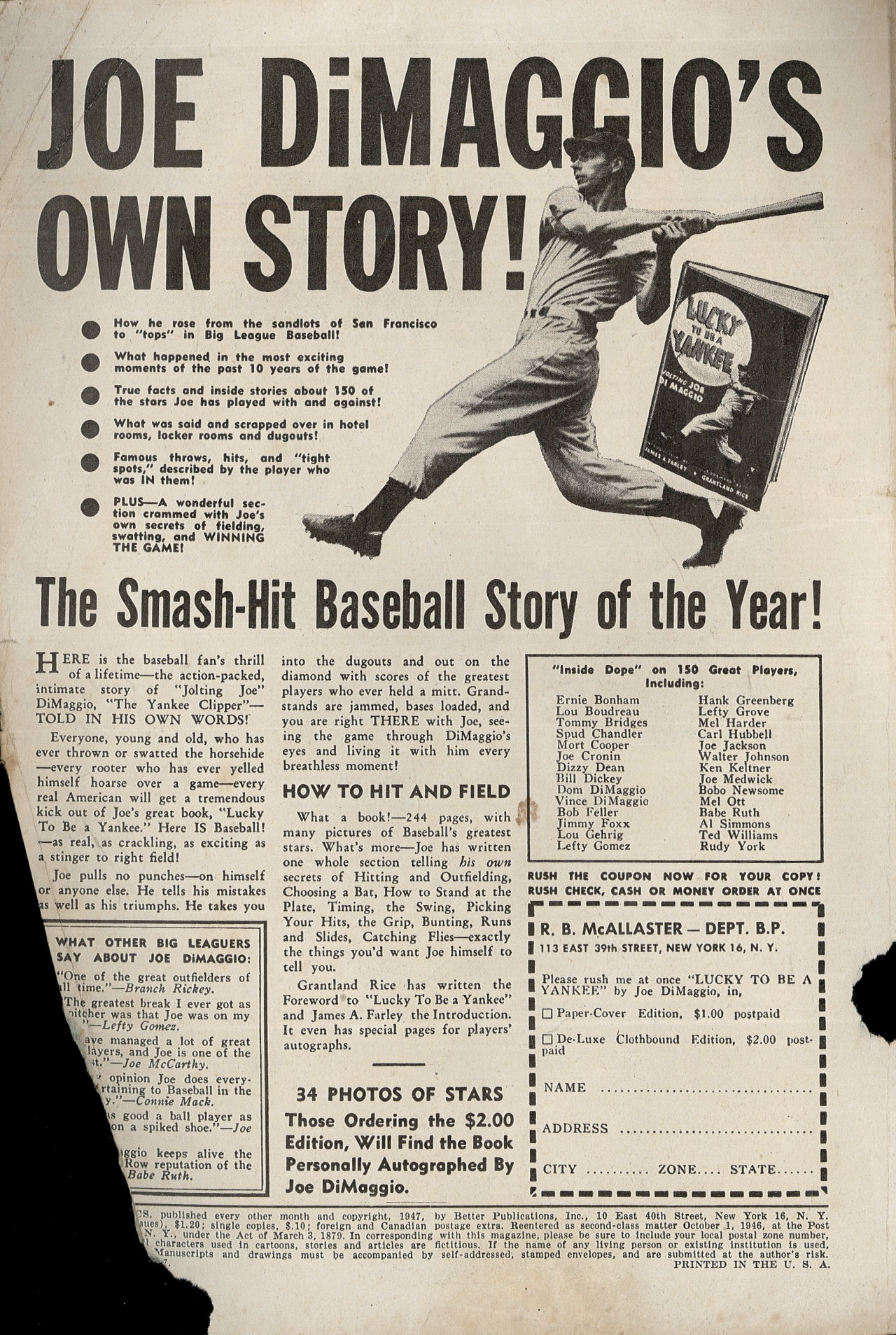 Read online Exciting Comics comic -  Issue #58 - 2