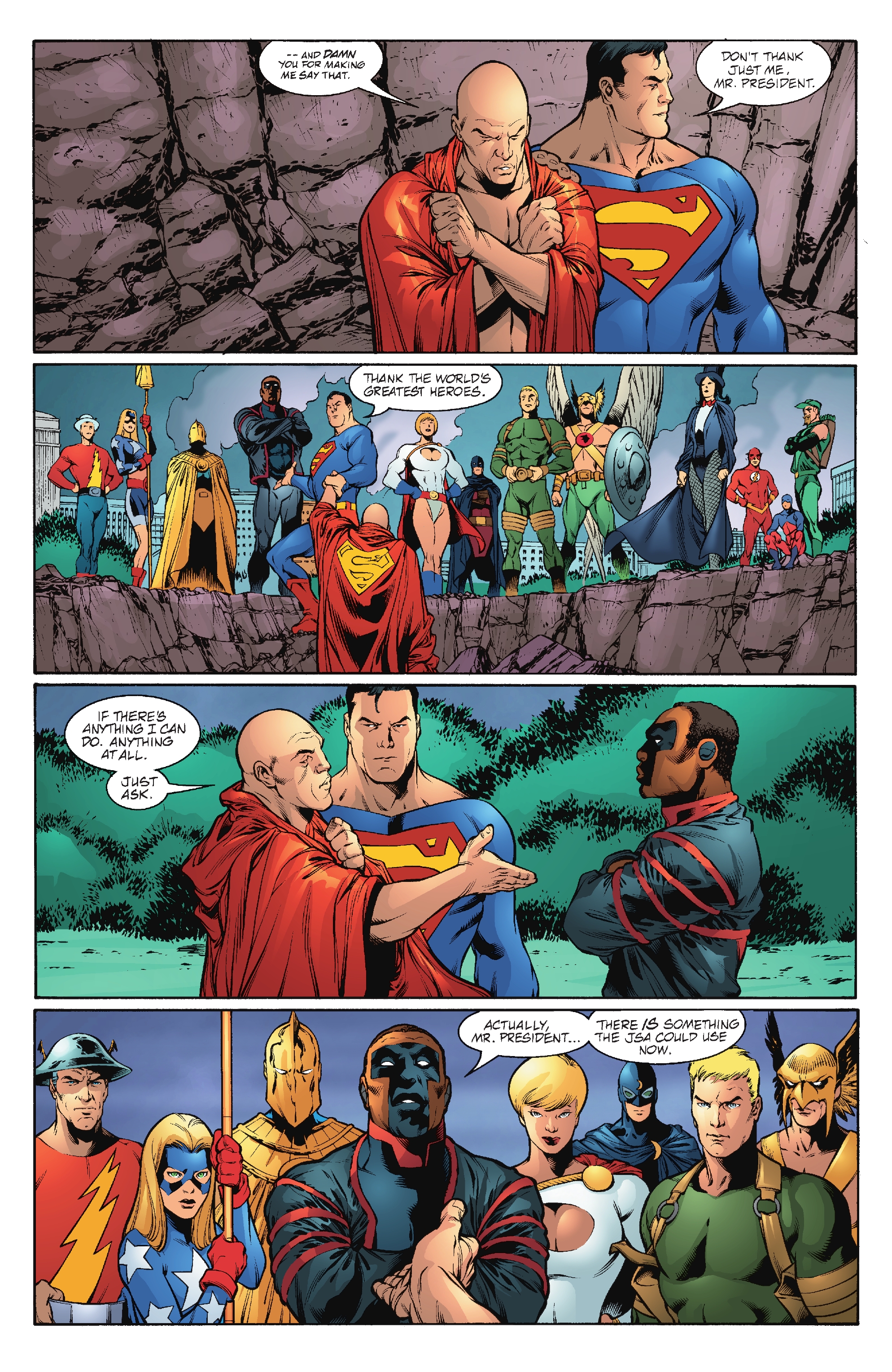 Read online JLA/JSA: Virtue and Vice comic -  Issue # _2023 Edition - 90
