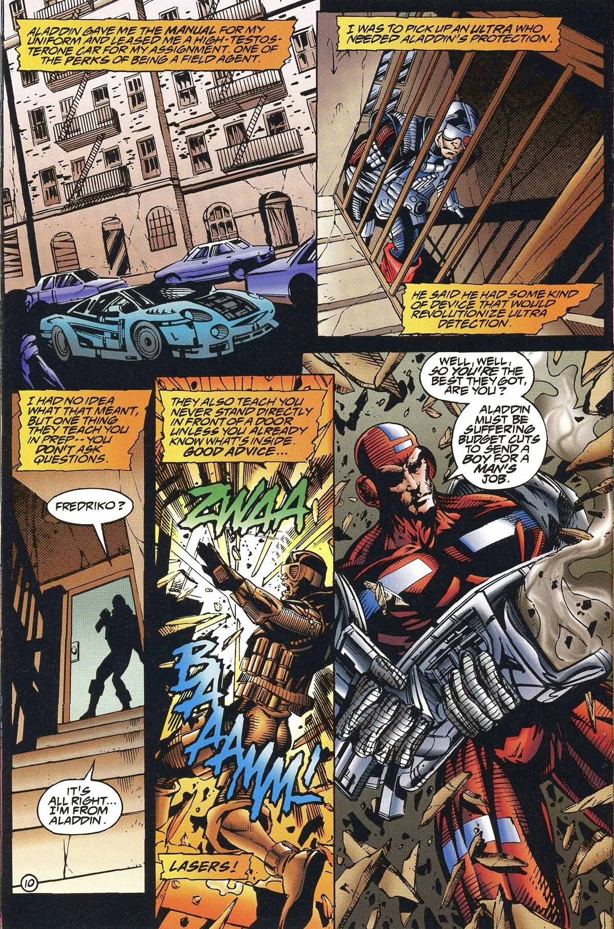 Read online Codename: Firearm comic -  Issue #0 - 12