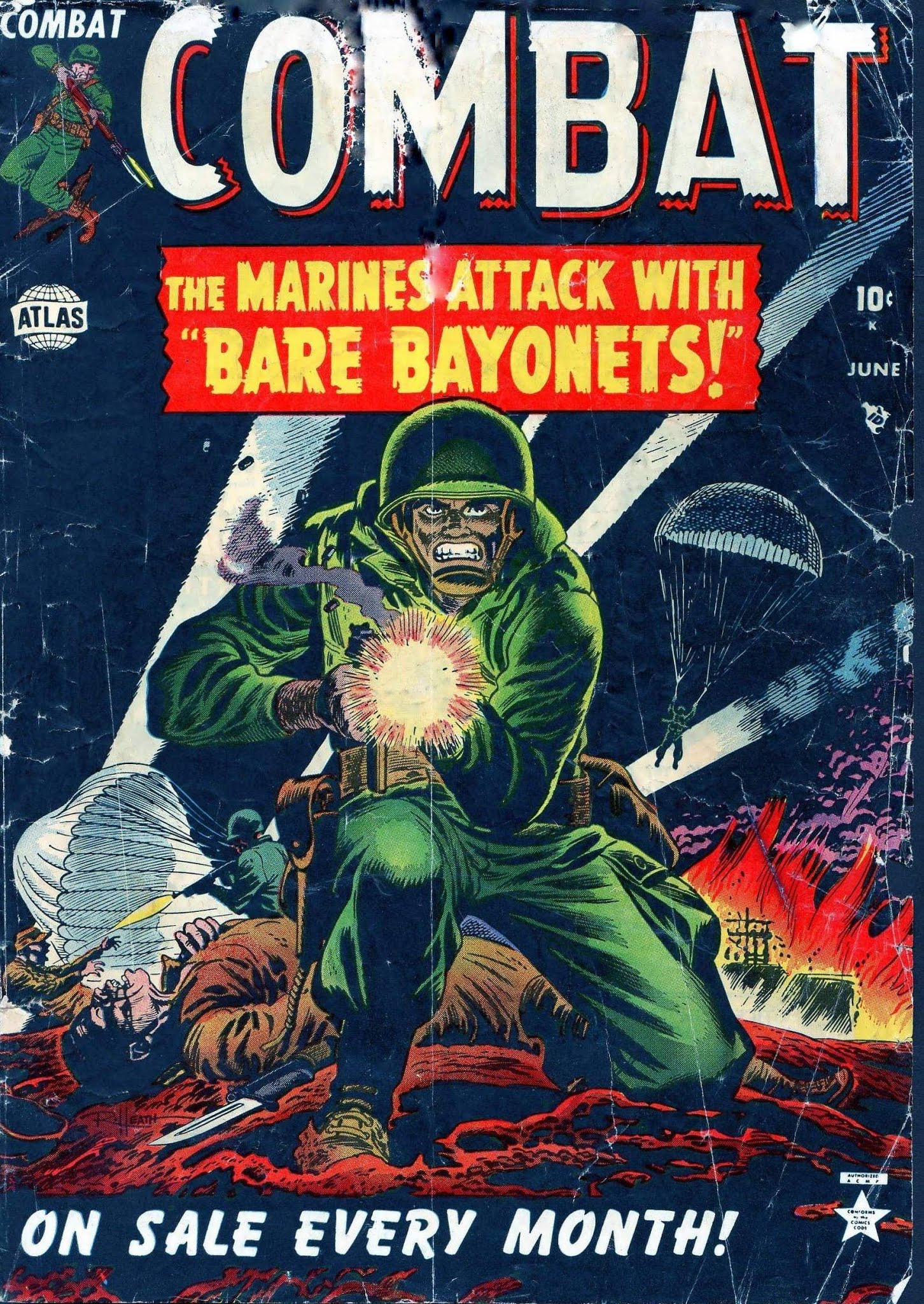 Read online Combat (1952) comic -  Issue #1 - 1