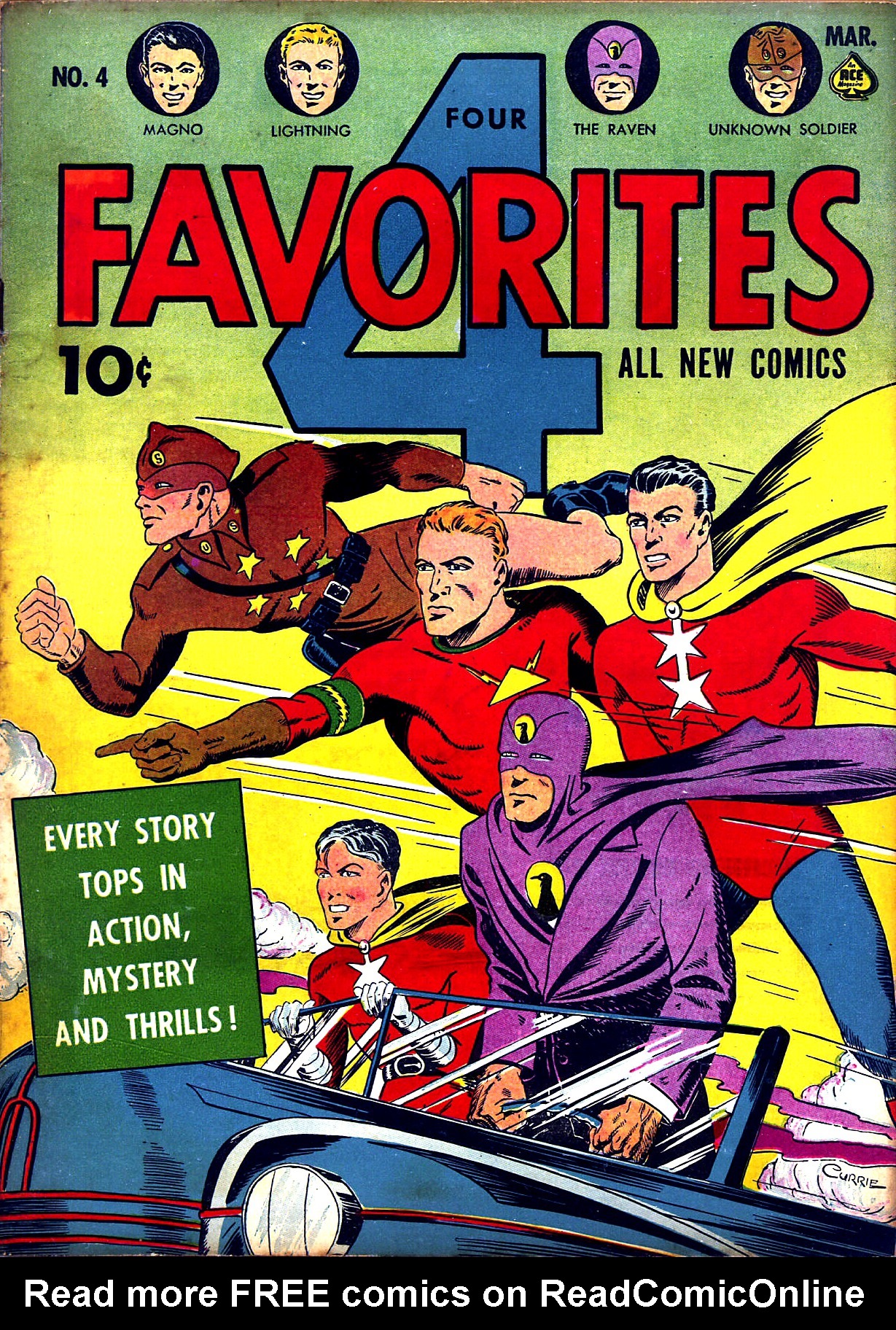 Read online Four Favorites comic -  Issue #4 - 1