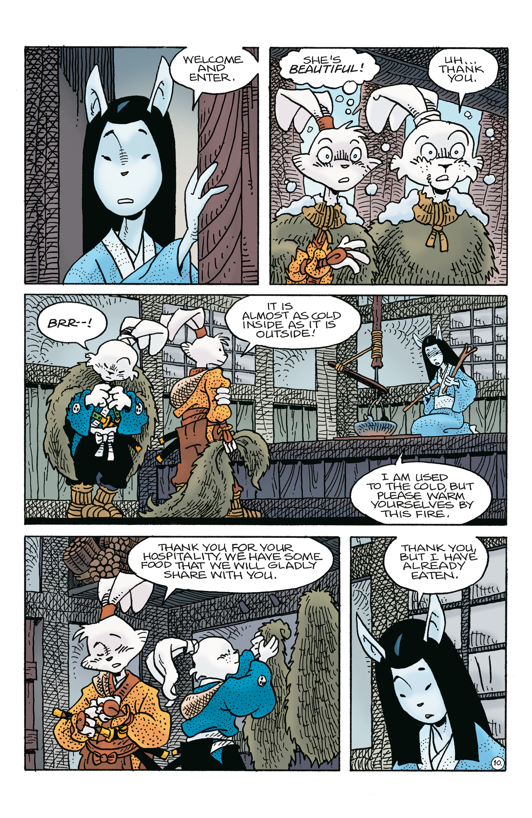 Read online Usagi Yojimbo: Ice and Snow comic -  Issue #1 - 12