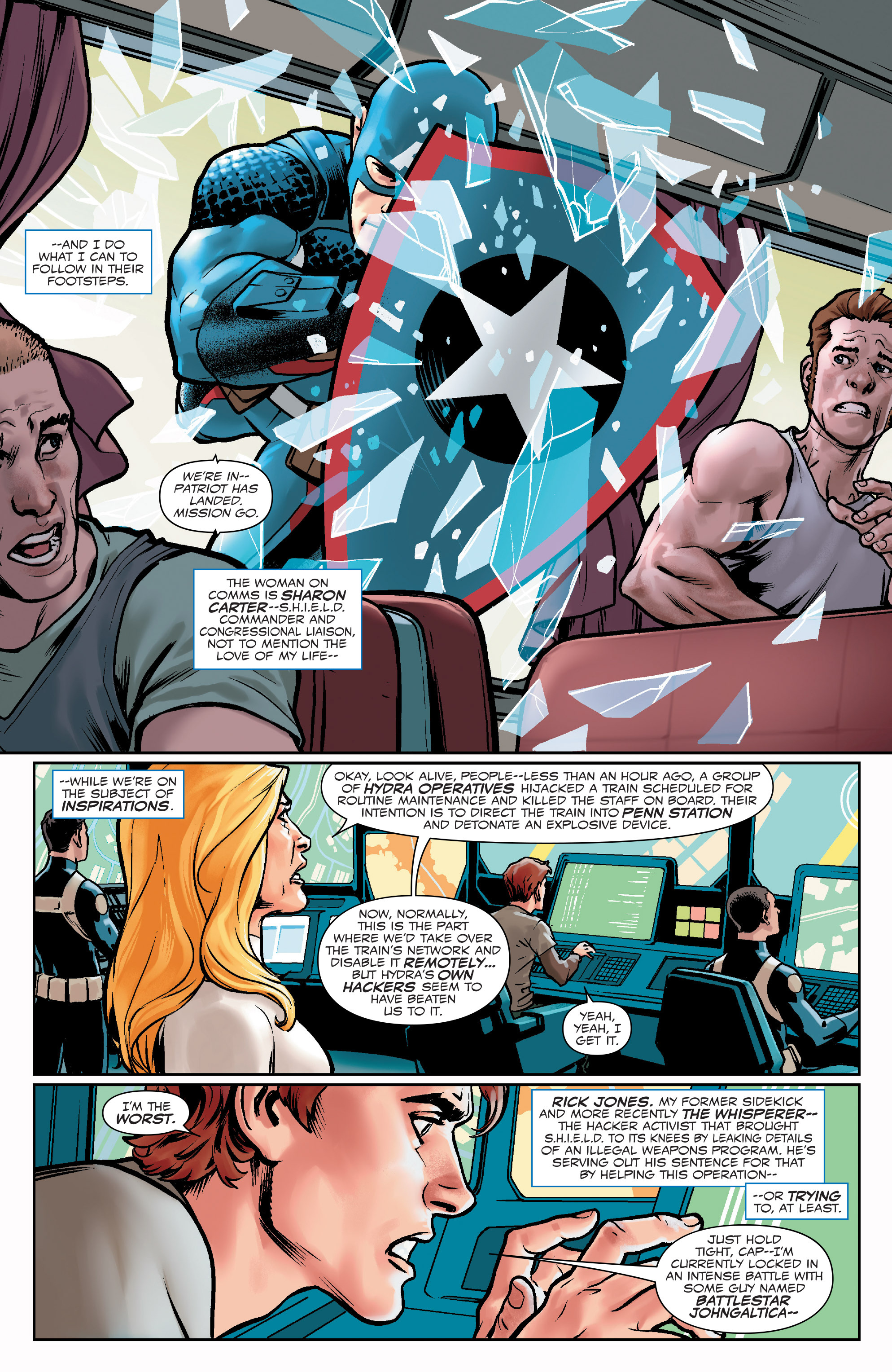 Read online Captain America: Steve Rogers comic -  Issue #1 - 6