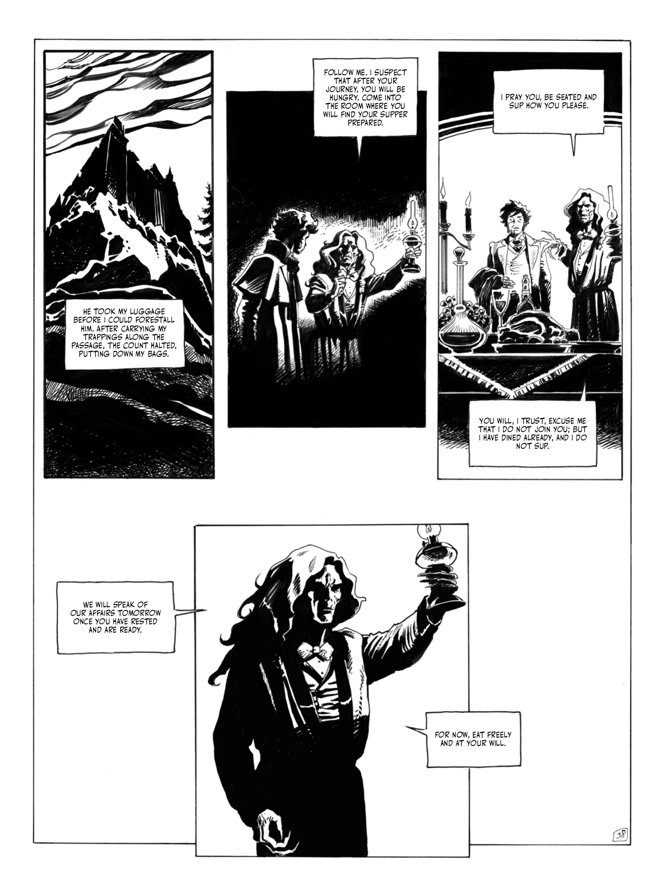 Read online Bram Stoker's Dracula by Georges Bess comic -  Issue # TPB (Part 1) - 37