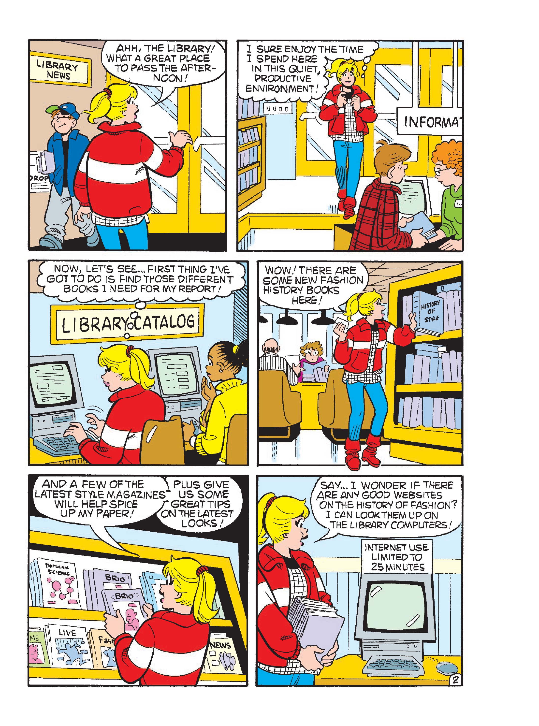 Read online Betty & Veronica Friends Double Digest comic -  Issue #258 - 100