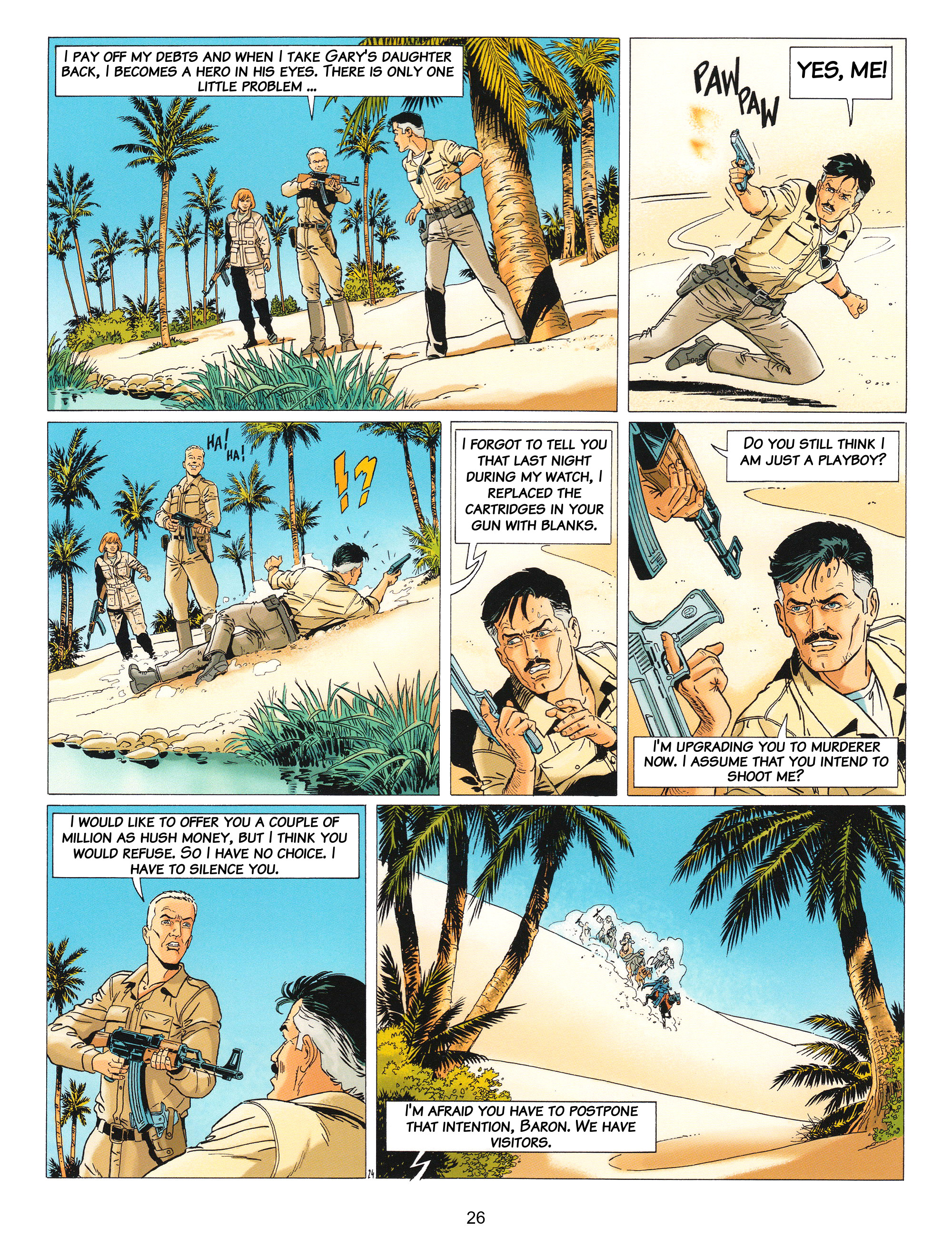 Read online Wayne Shelton comic -  Issue #10 - 26