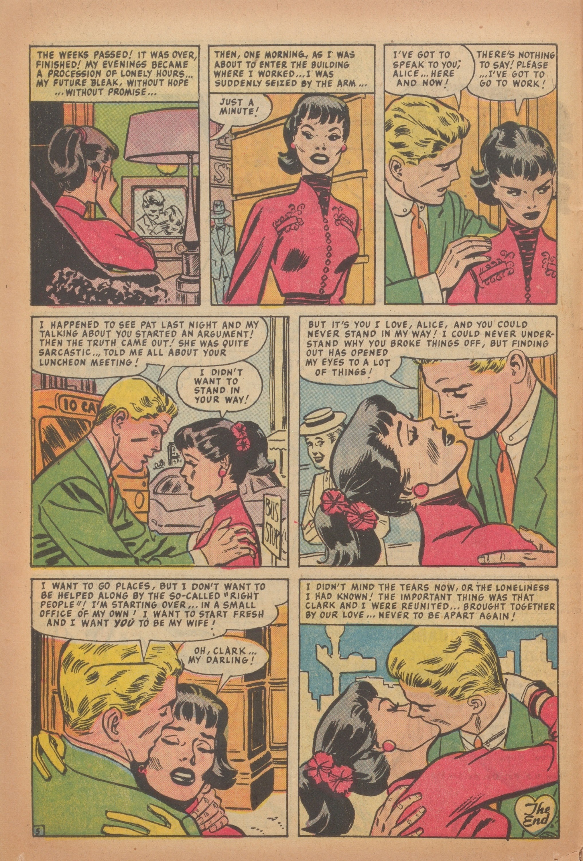 Read online Love Romances comic -  Issue #61 - 14