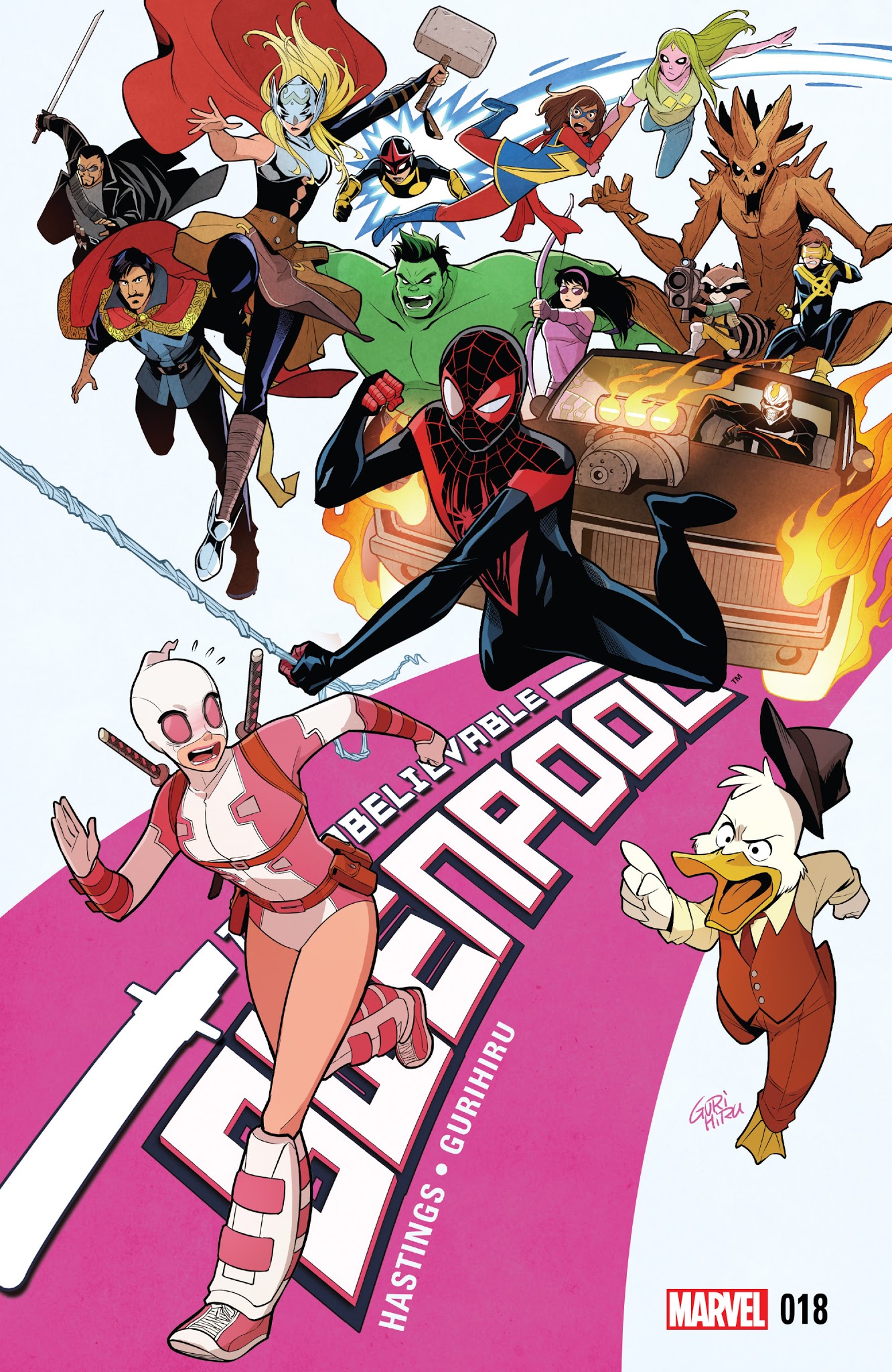 Read online The Unbelievable Gwenpool comic -  Issue #18 - 1