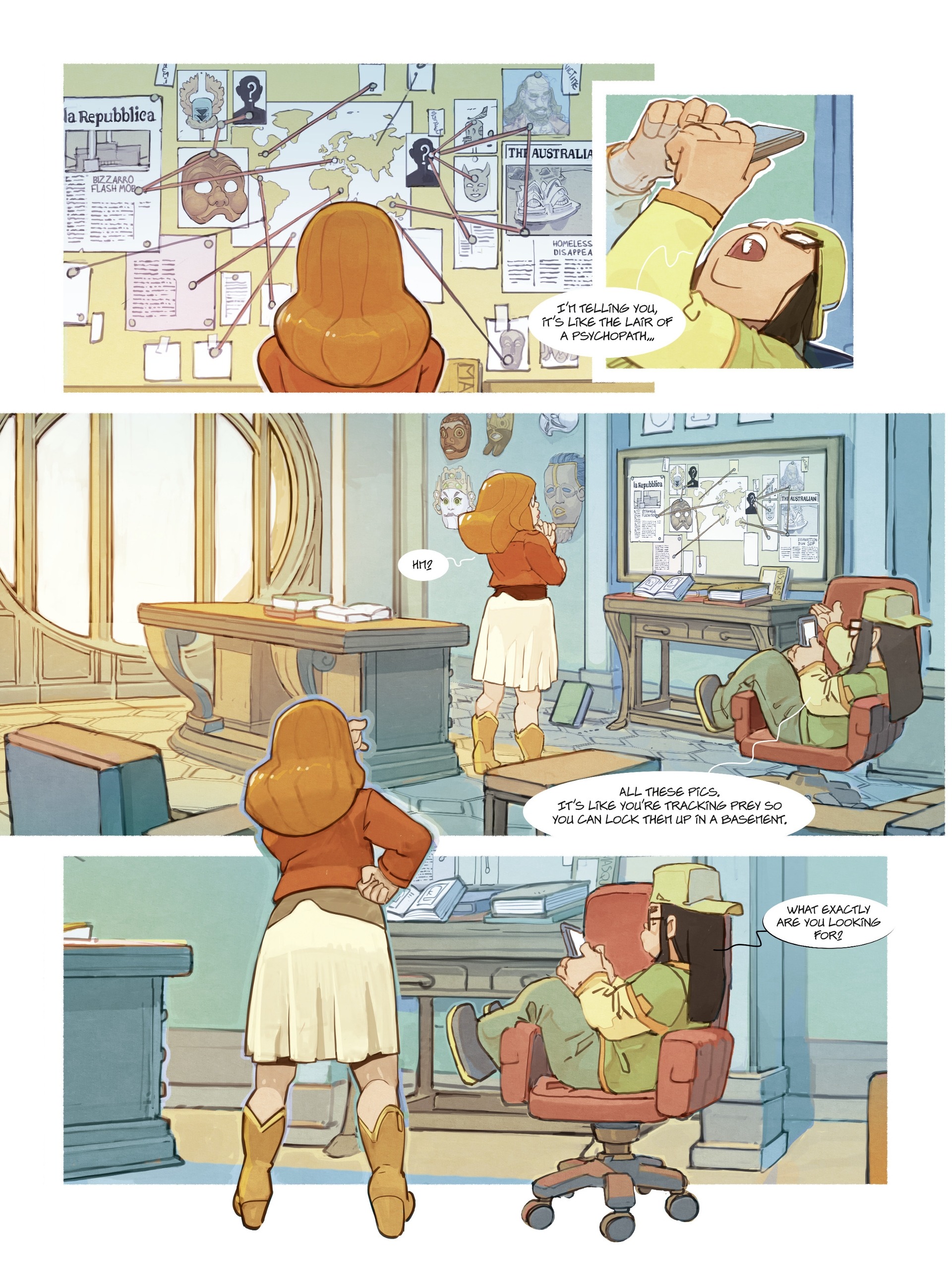 Read online Masks comic -  Issue #2 - 38