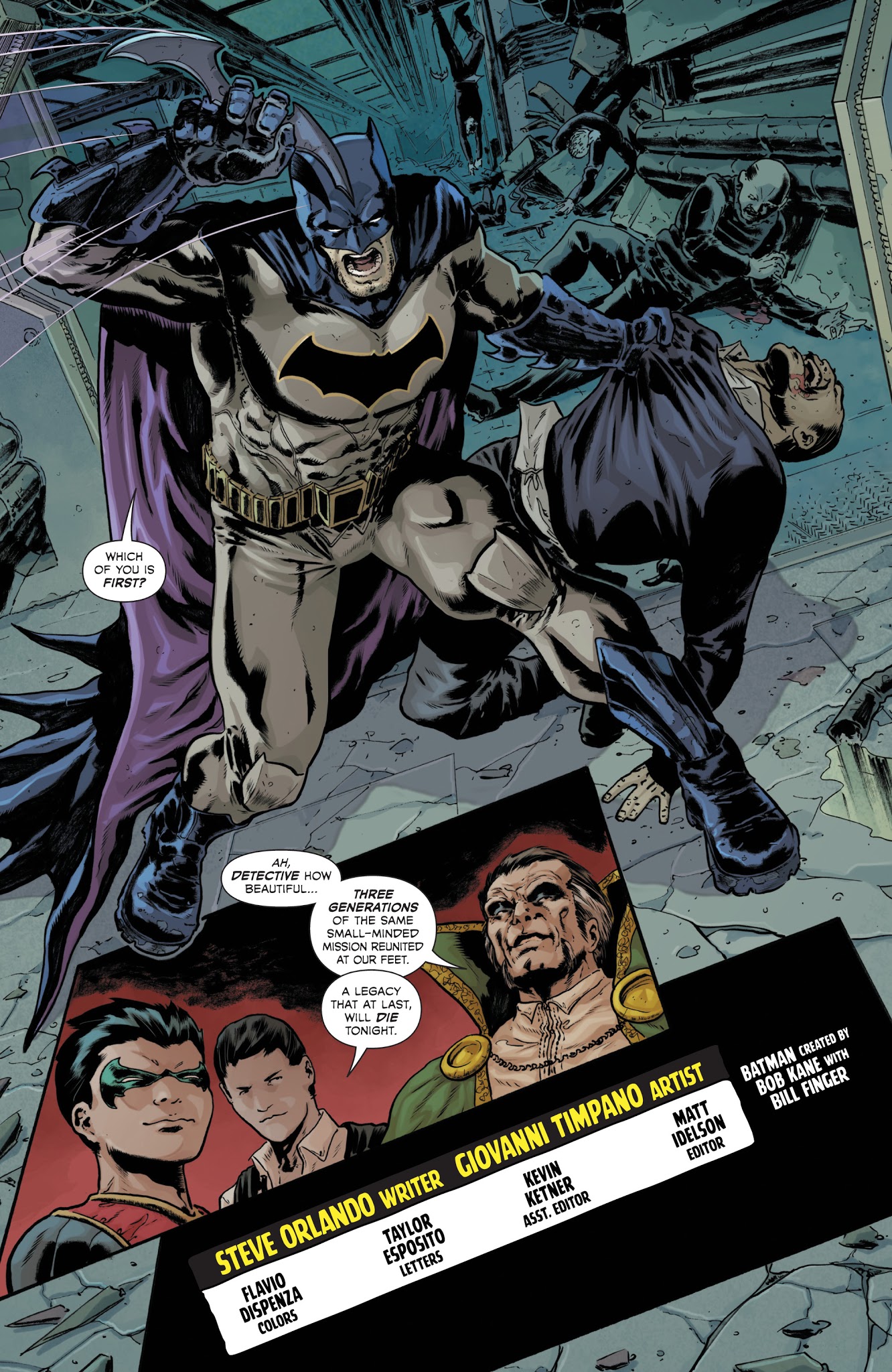 Read online The Shadow/Batman comic -  Issue # _TPB - 109