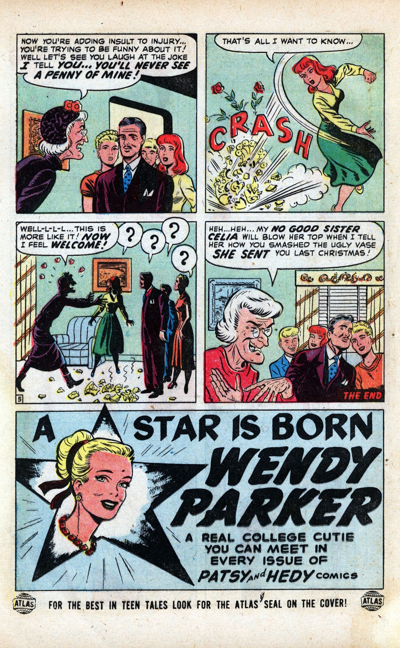 Read online Patsy and Hedy comic -  Issue #17 - 16