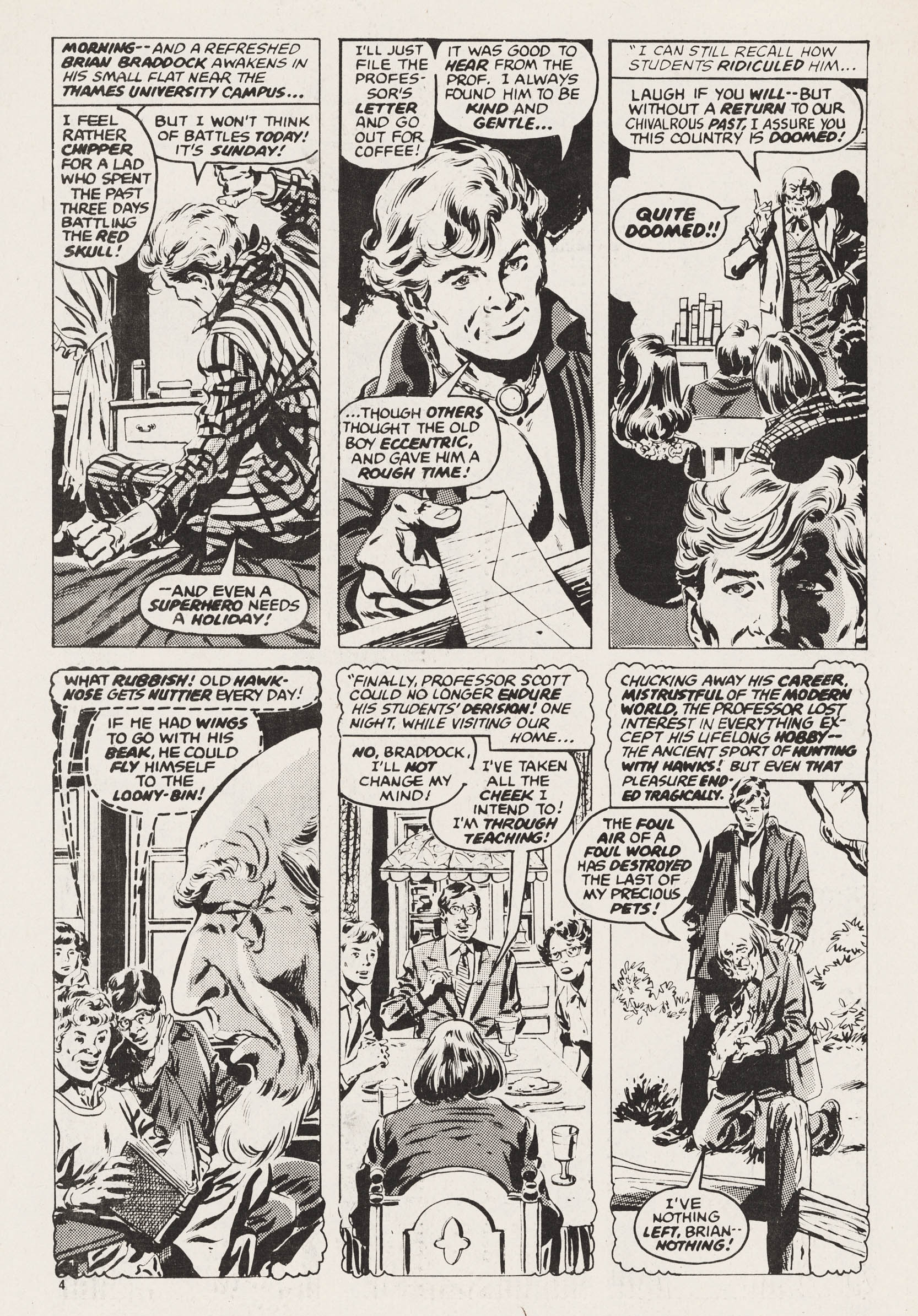 Read online Captain Britain (1976) comic -  Issue #28 - 4