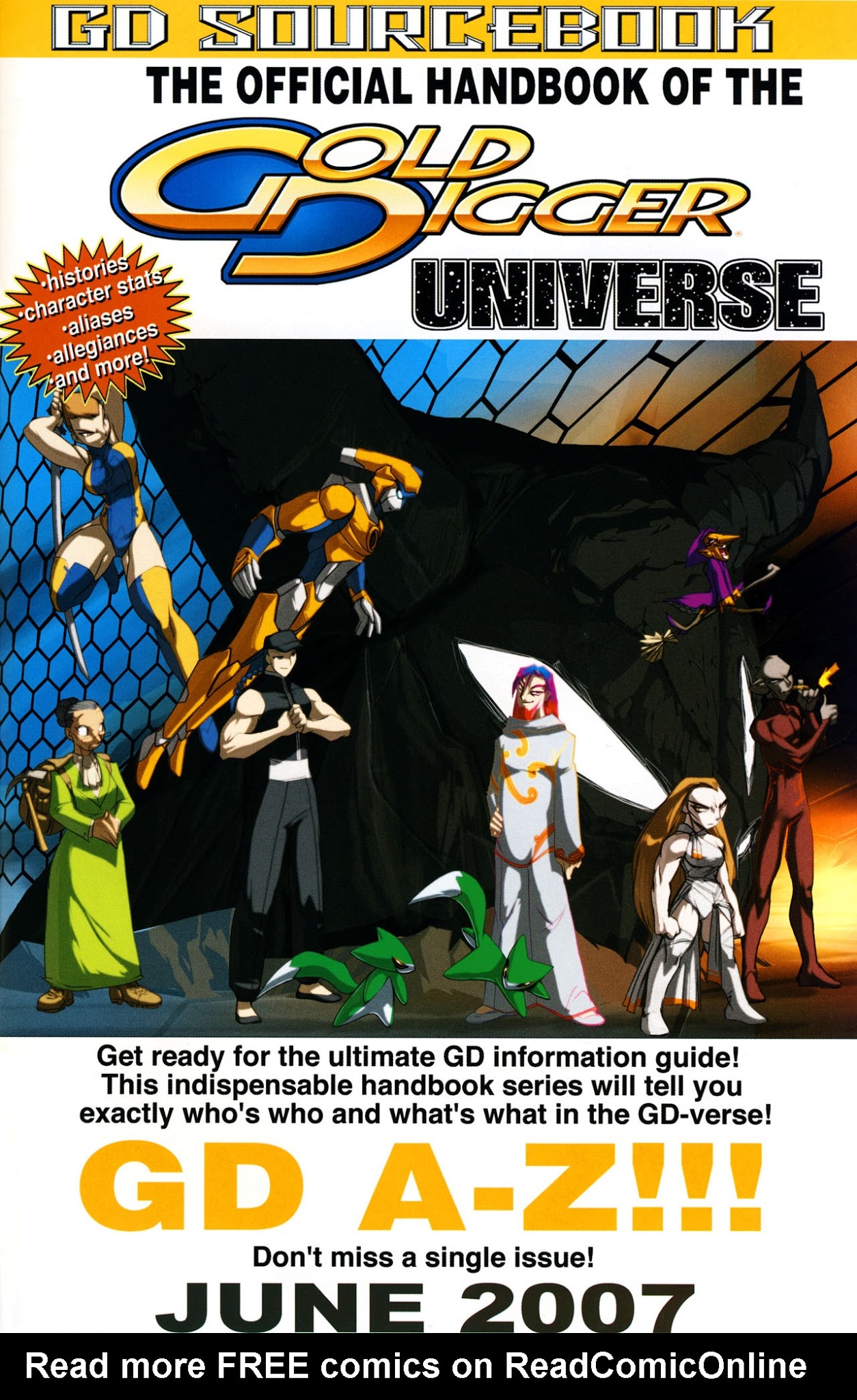 Read online Gold Digger Sourcebook: The Official Handbook of the GD Universe comic -  Issue #5 - 35