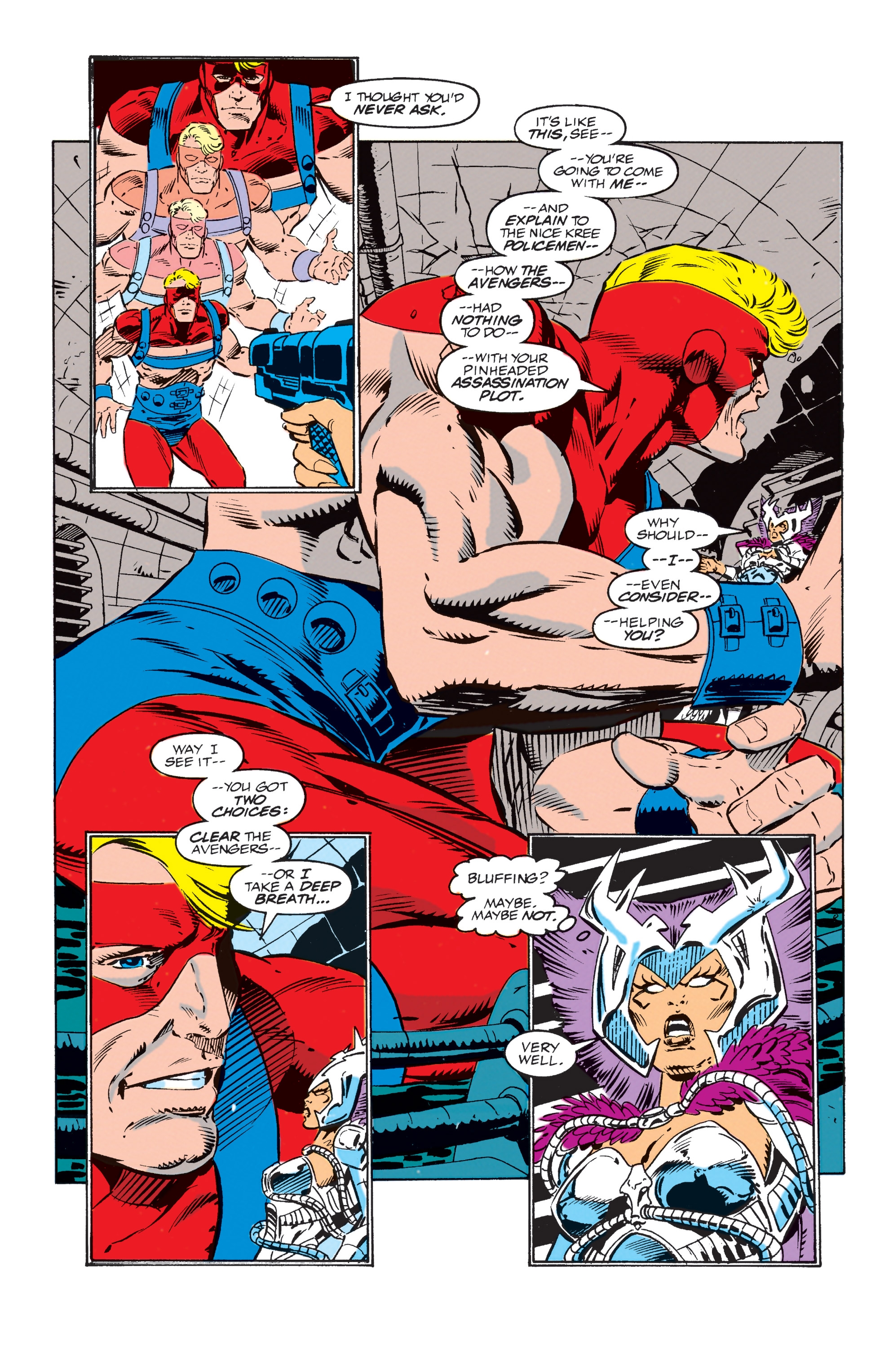 Read online Avengers Epic Collection: Operation Galactic Storm comic -  Issue # TPB (Part 3) - 82