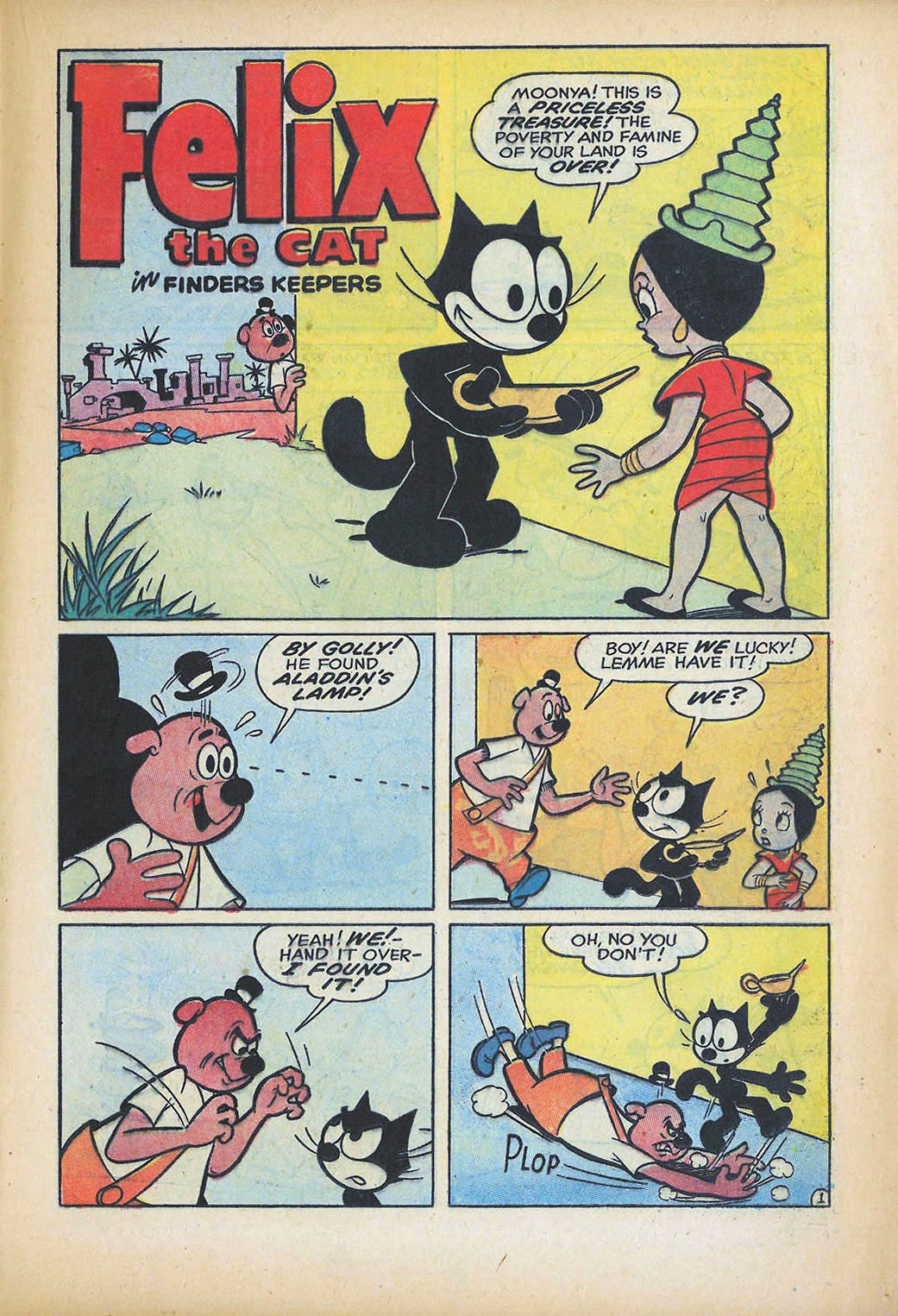 Read online Felix the Cat (1955) comic -  Issue #66 - 20