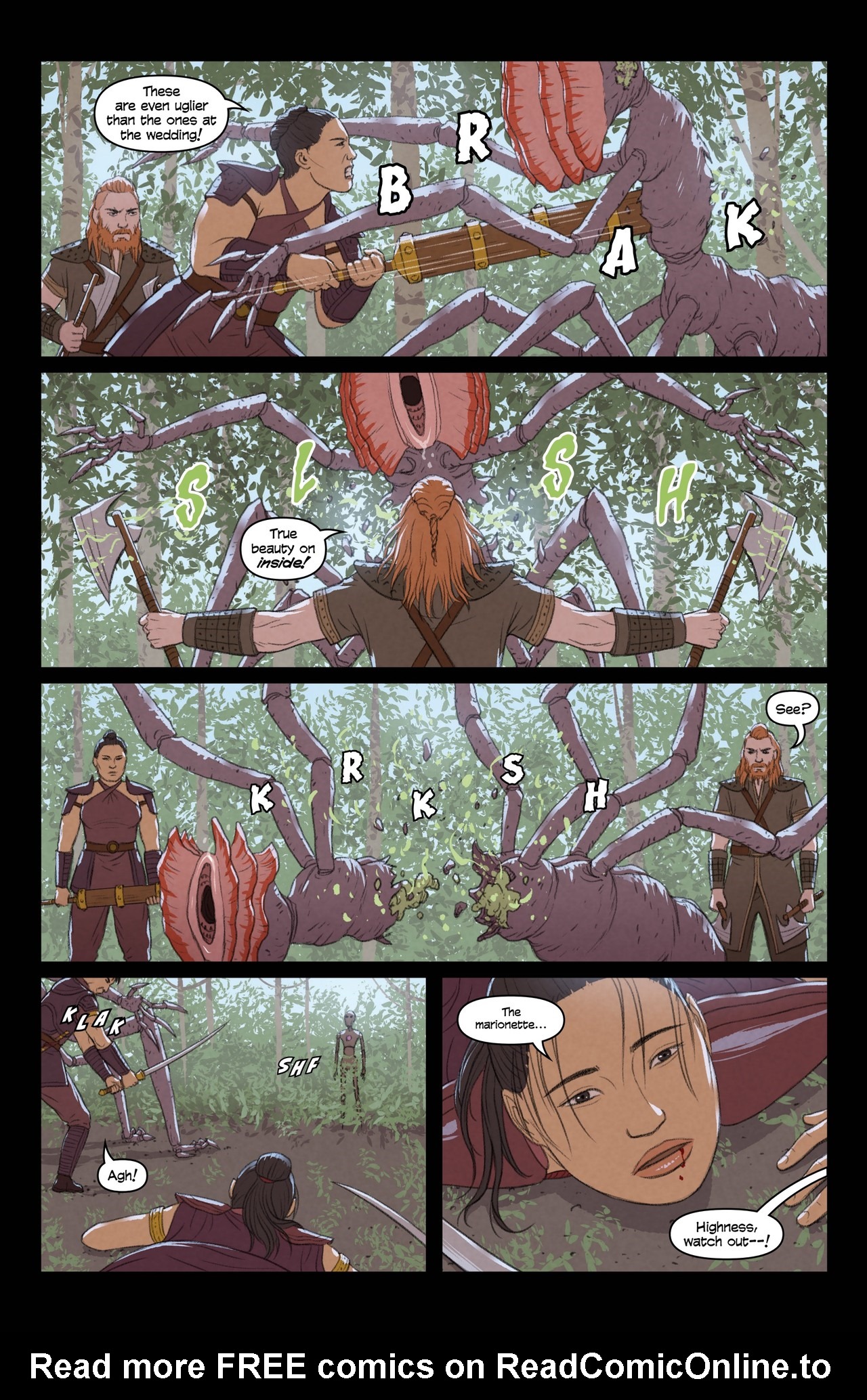 Read online Quest comic -  Issue #4 - 8